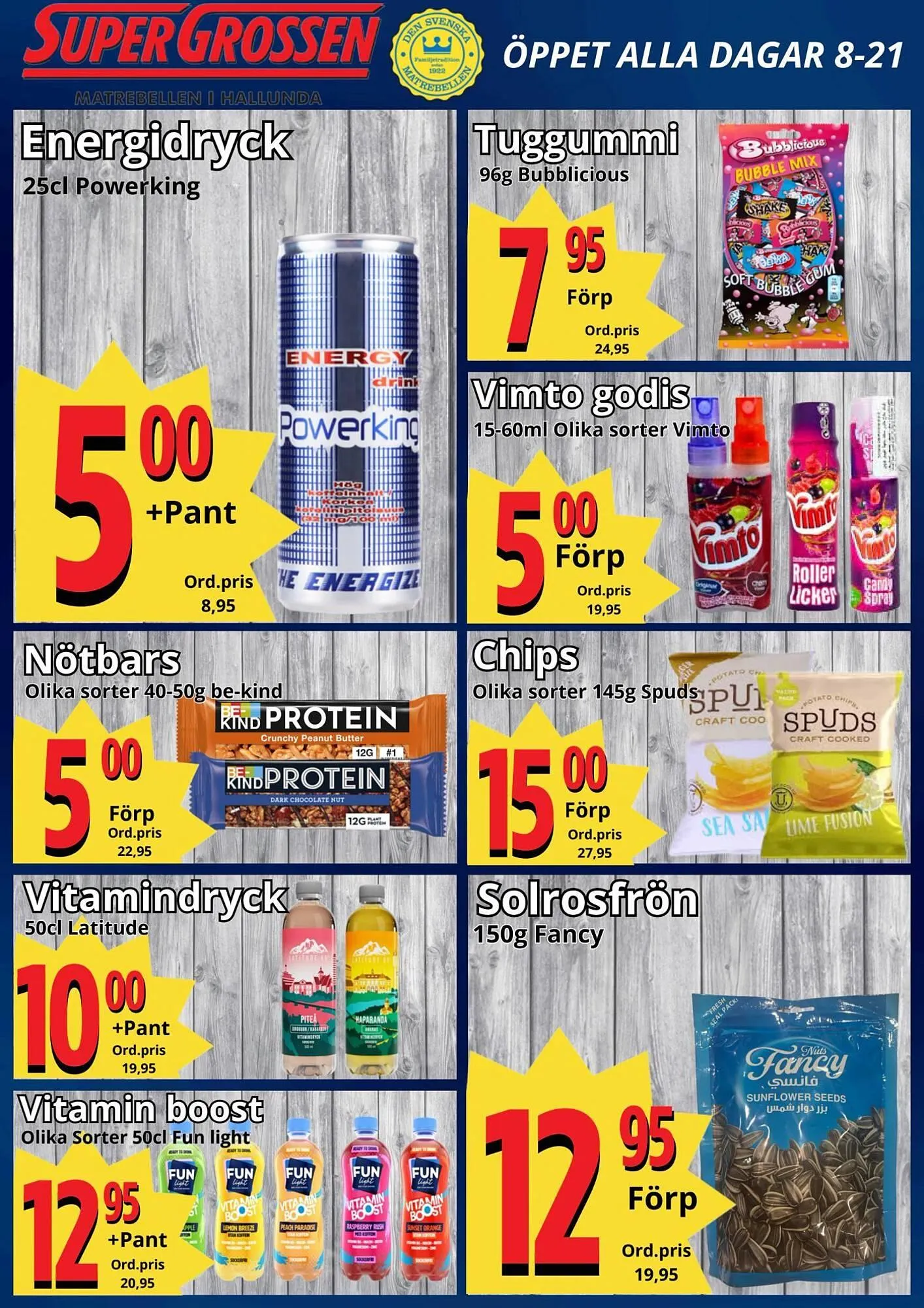 Supergrossen reklamblad från 1 september till 7 september 2025 - Reklamblad sidor 11