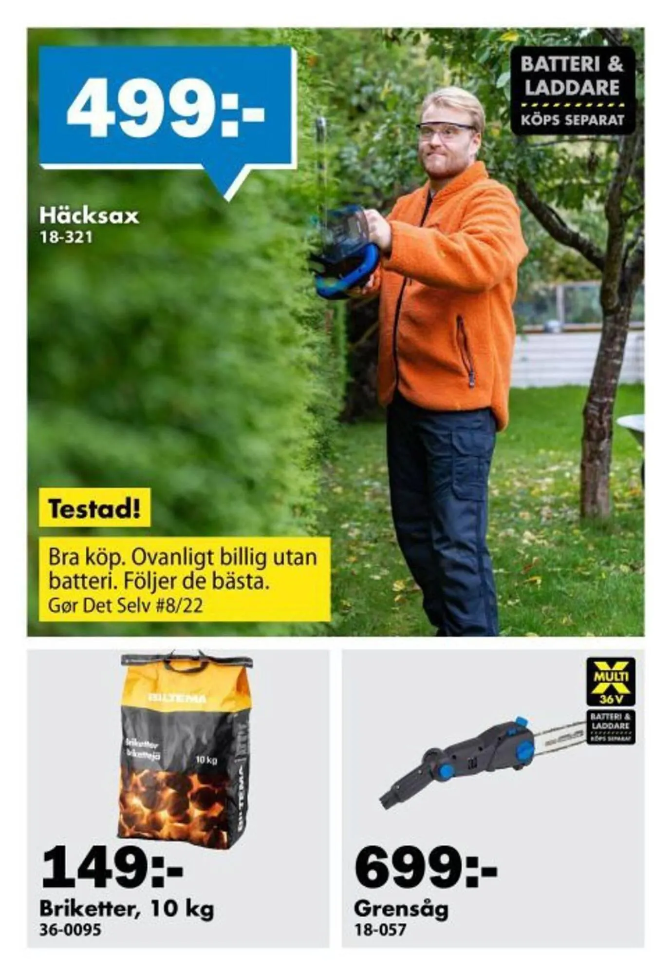 Biltema reklamblad från 26 juli till 1 augusti 2025 - Reklamblad sidor 2