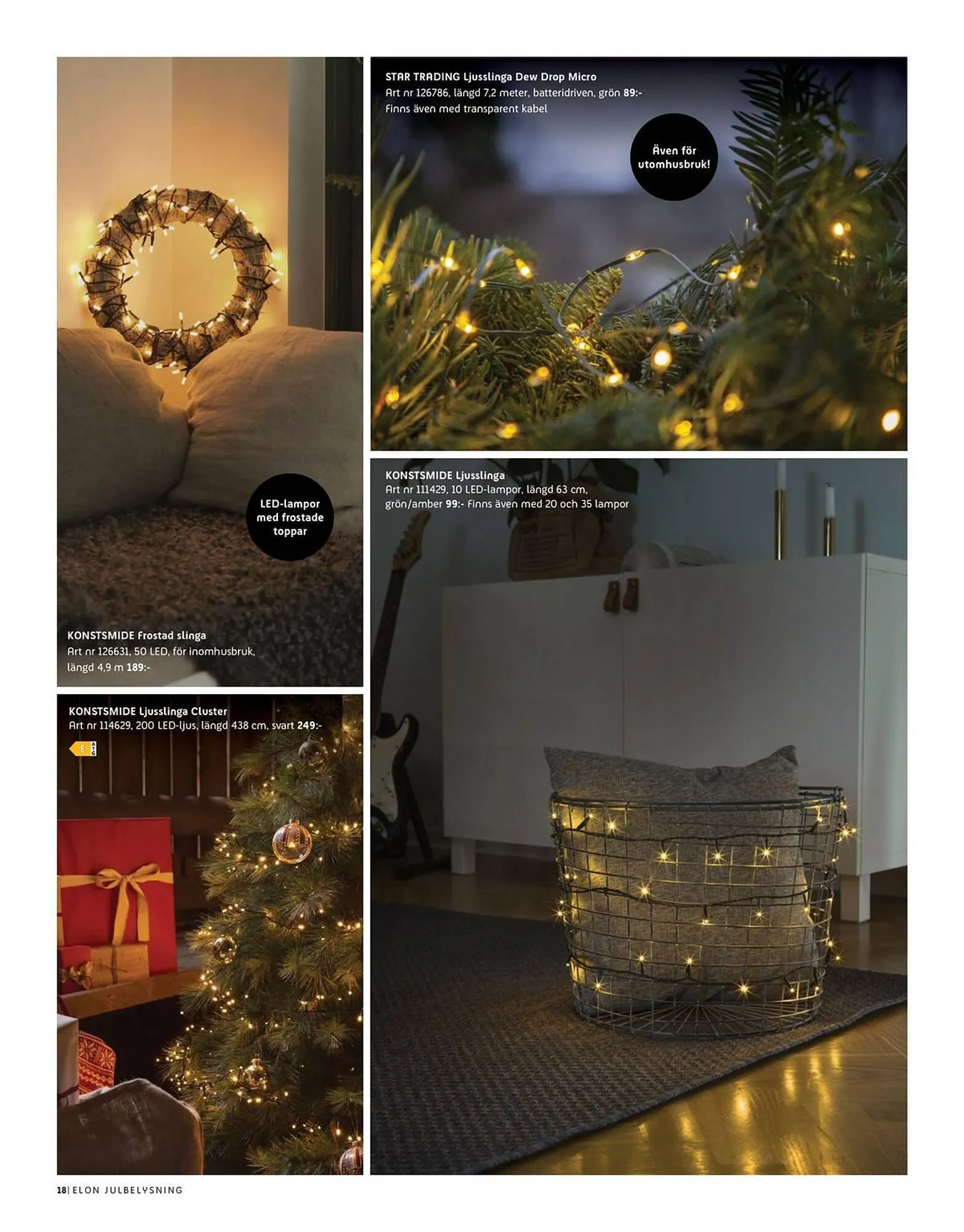 Elon reklamblad från 5 november till 7 december 2025 - Reklamblad sidor 18