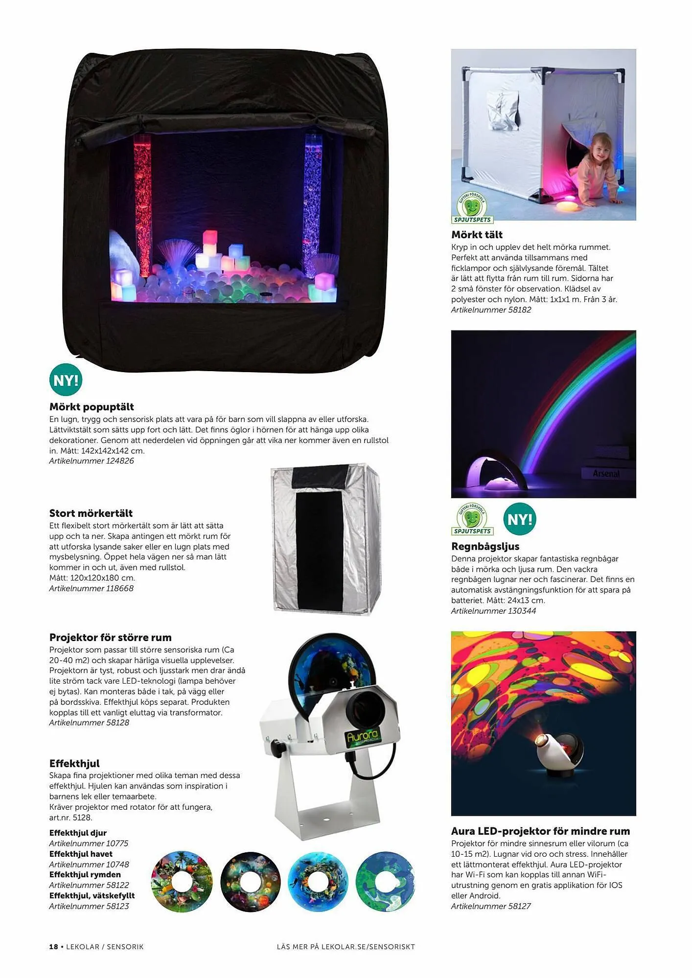 Lekolar reklamblad från 31 augusti till 2 oktober 2023 - Reklamblad sidor 18