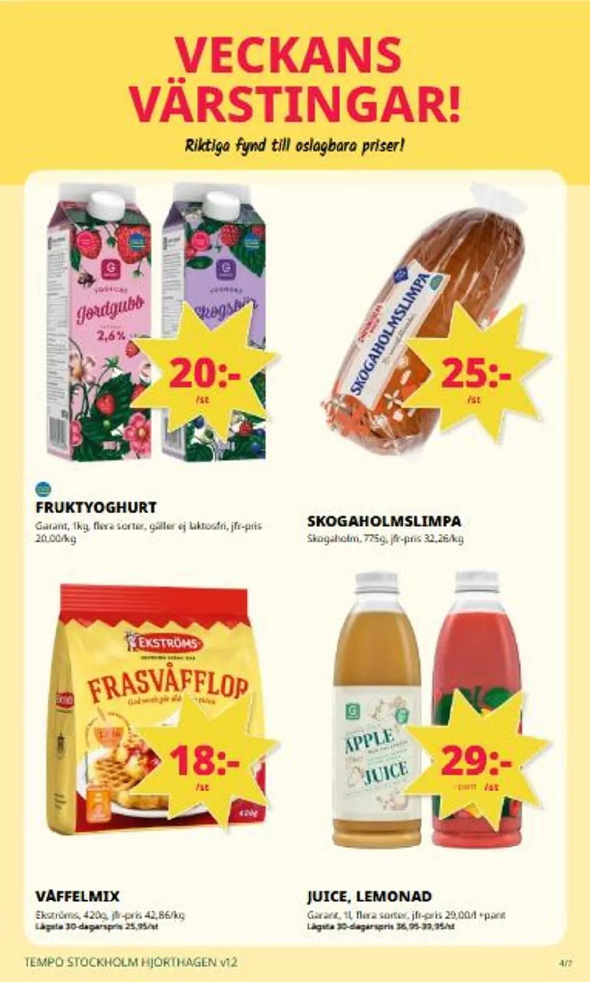 Tempo reklamblad från 16 mars till 22 mars 2026 - Reklamblad sidor 4