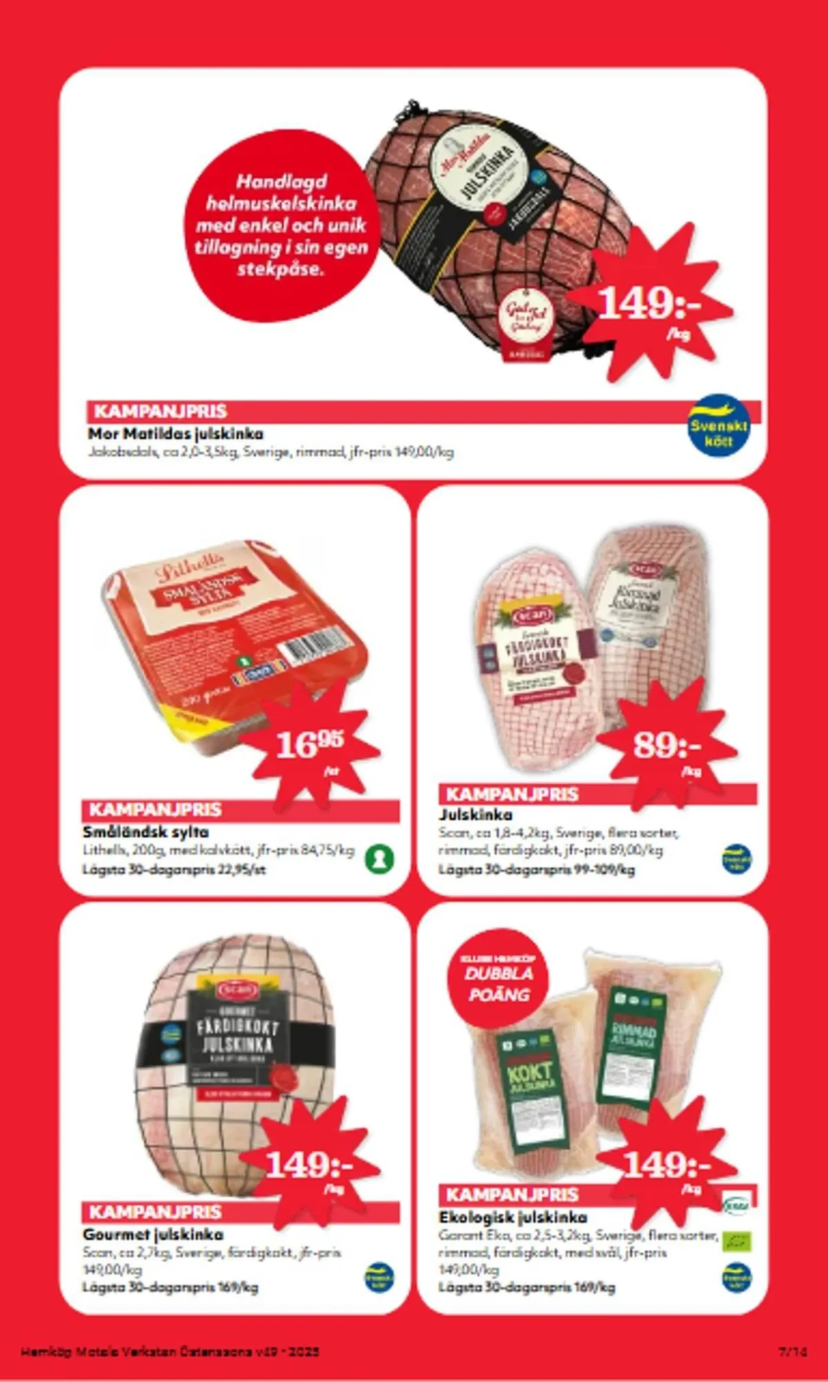 Hemköp reklamblad från 1 december till 7 december 2025 - Reklamblad sidor 7