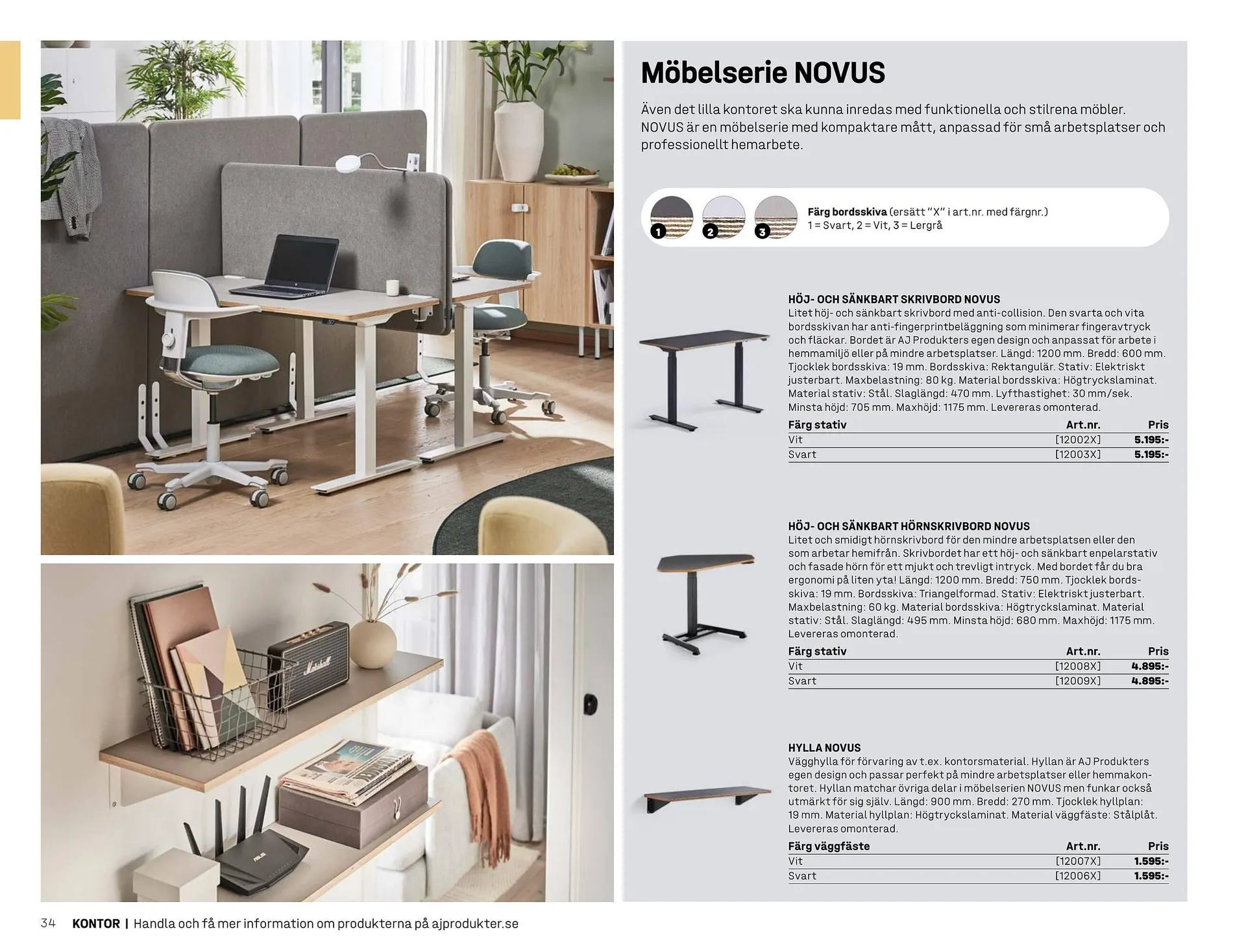 AJ Produkter reklamblad från 1 januari till 31 december 2025 - Reklamblad sidor 34