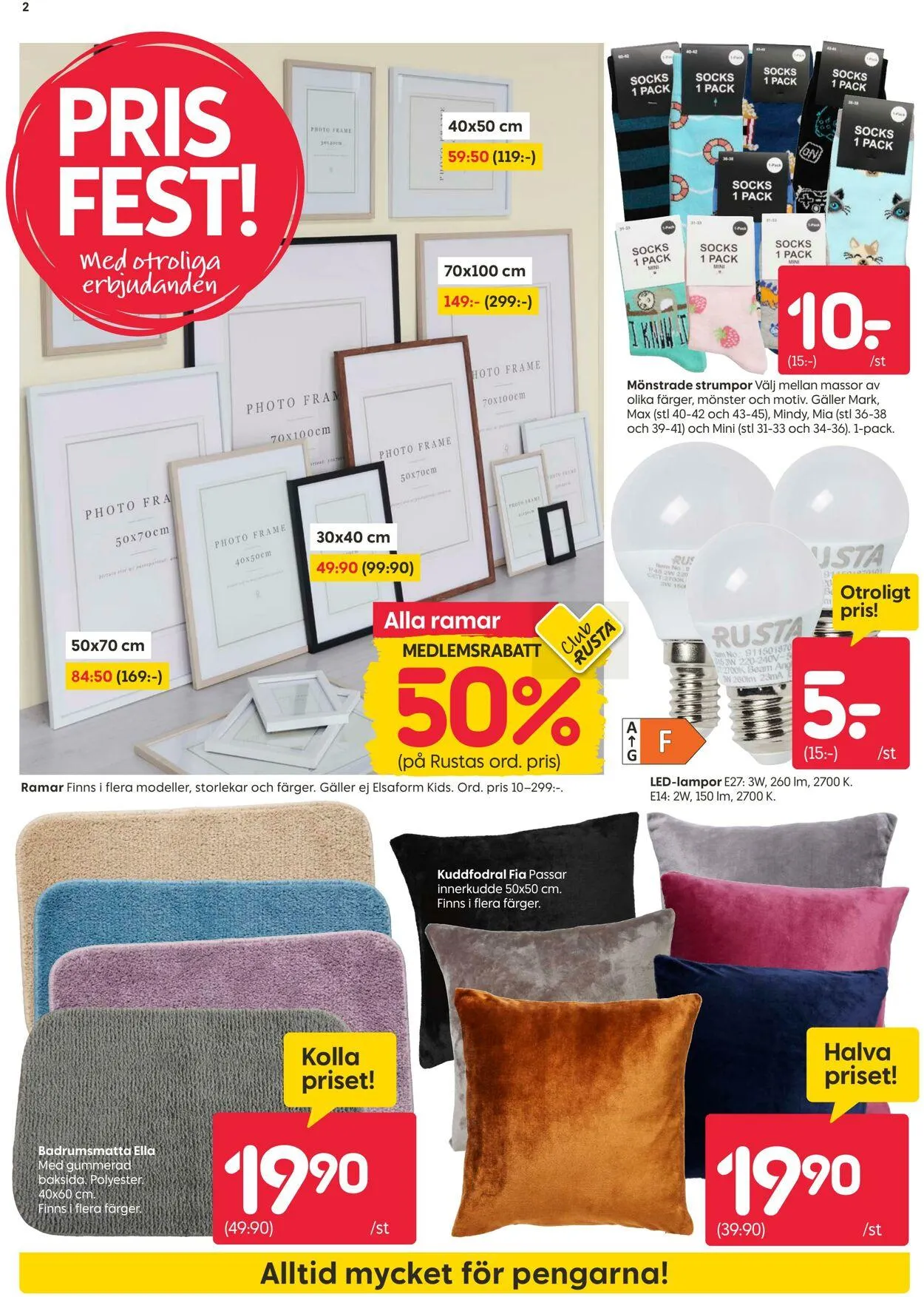 Rusta från 16 september till 30 september 2025 - Reklamblad sidor 2