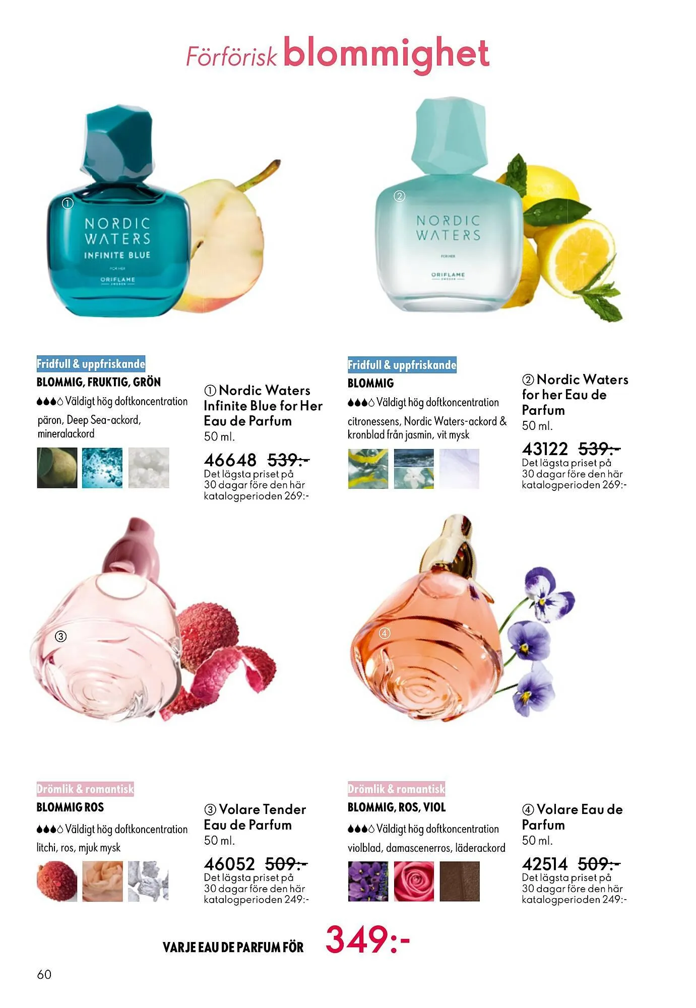 Oriflame reklamblad från 1 april till 30 april 2026 - Reklamblad sidor 60