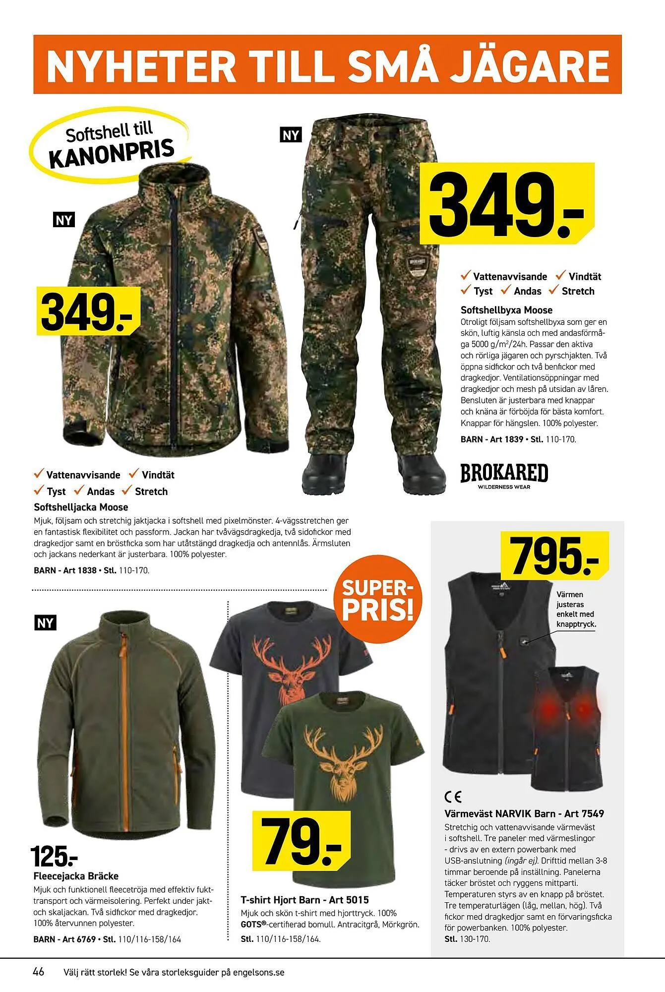 Engelsons reklamblad från 1 juli till 31 juli 2025 - Reklamblad sidor 46
