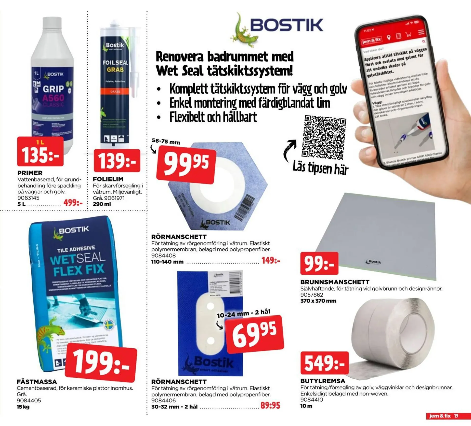 Jem&Fix reklamblad från 6 april till 20 april 2026 - Reklamblad sidor 19