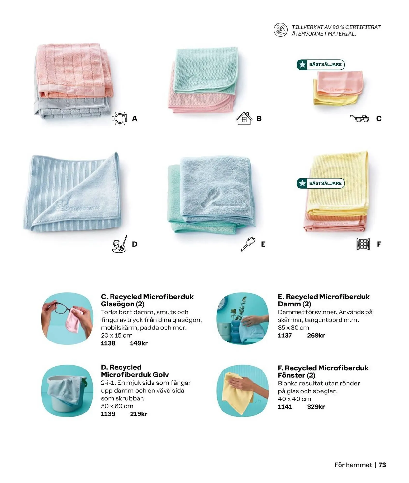 Tupperware reklamblad från 1 oktober till 31 mars 2025 - Reklamblad sidor 73