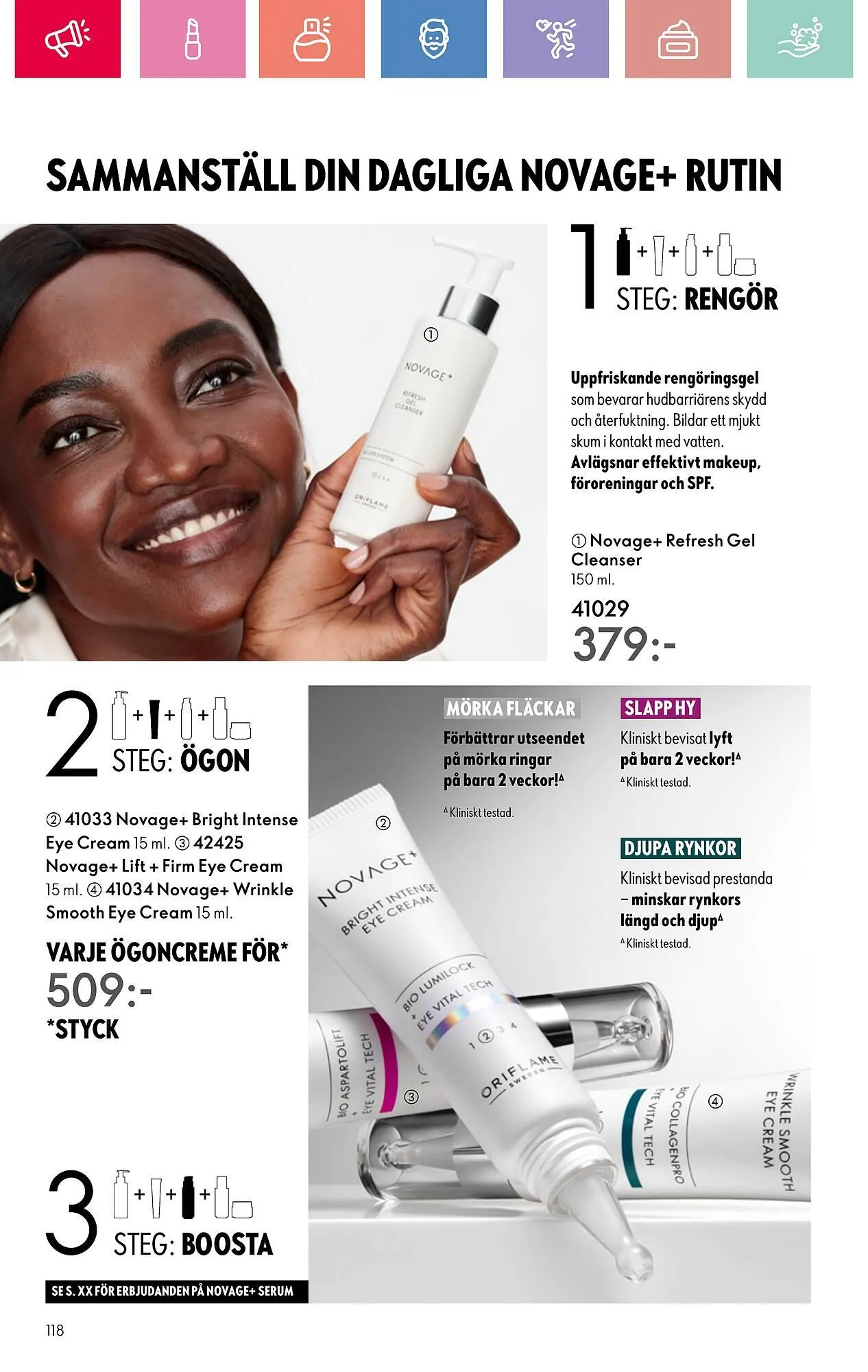 Oriflame reklamblad från 13 juli till 2 augusti 2025 - Reklamblad sidor 118