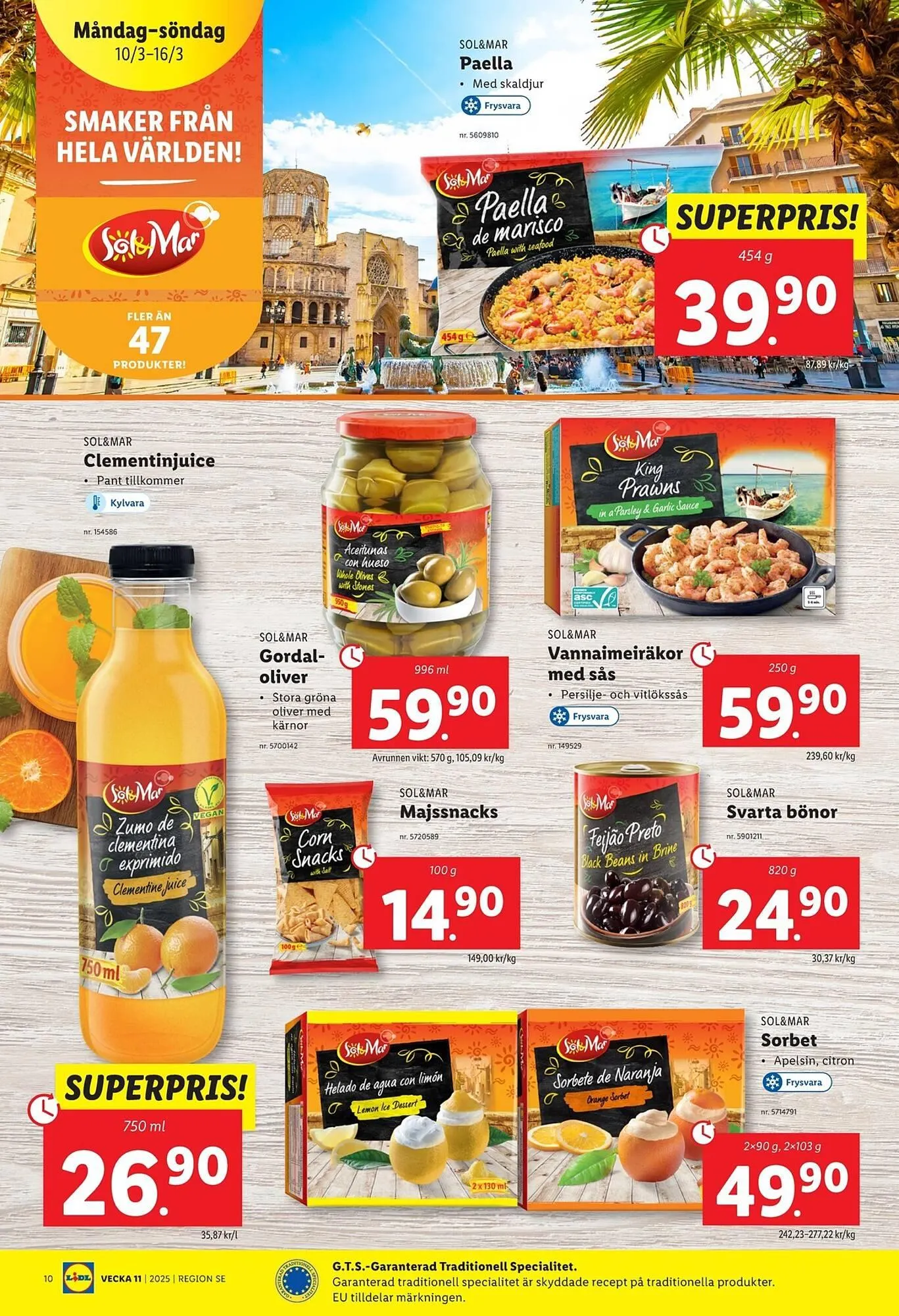Lidl reklamblad från 10 mars till 16 mars 2025 - Reklamblad sidor 11