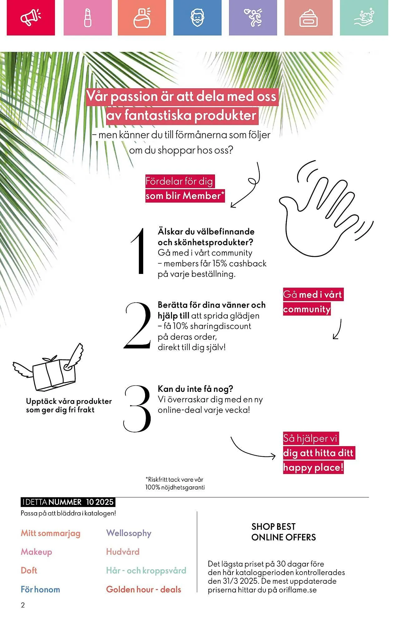 Oriflame reklamblad från 13 juli till 2 augusti 2025 - Reklamblad sidor 2