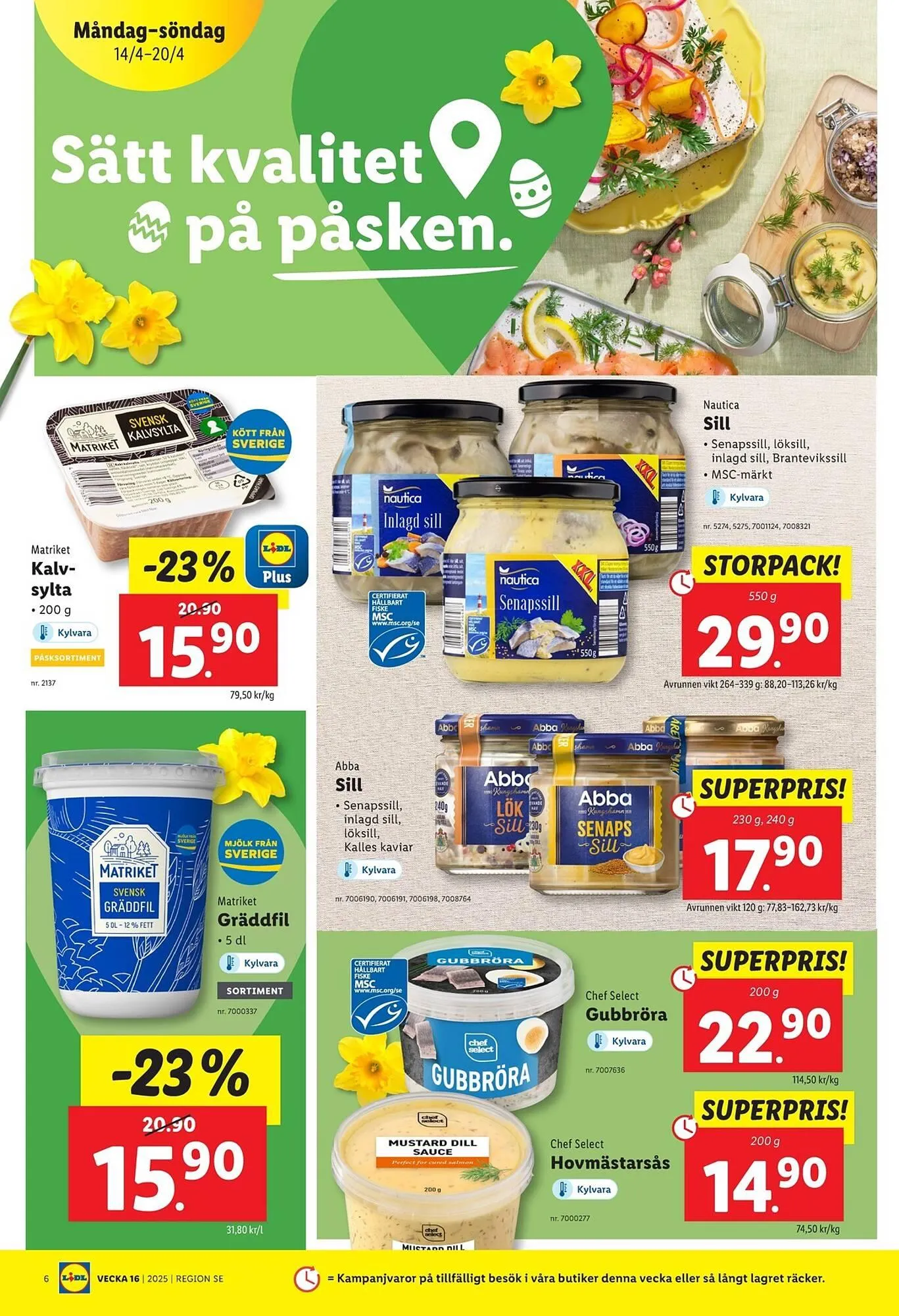 Lidl reklamblad från 14 april till 20 april 2025 - Reklamblad sidor 6