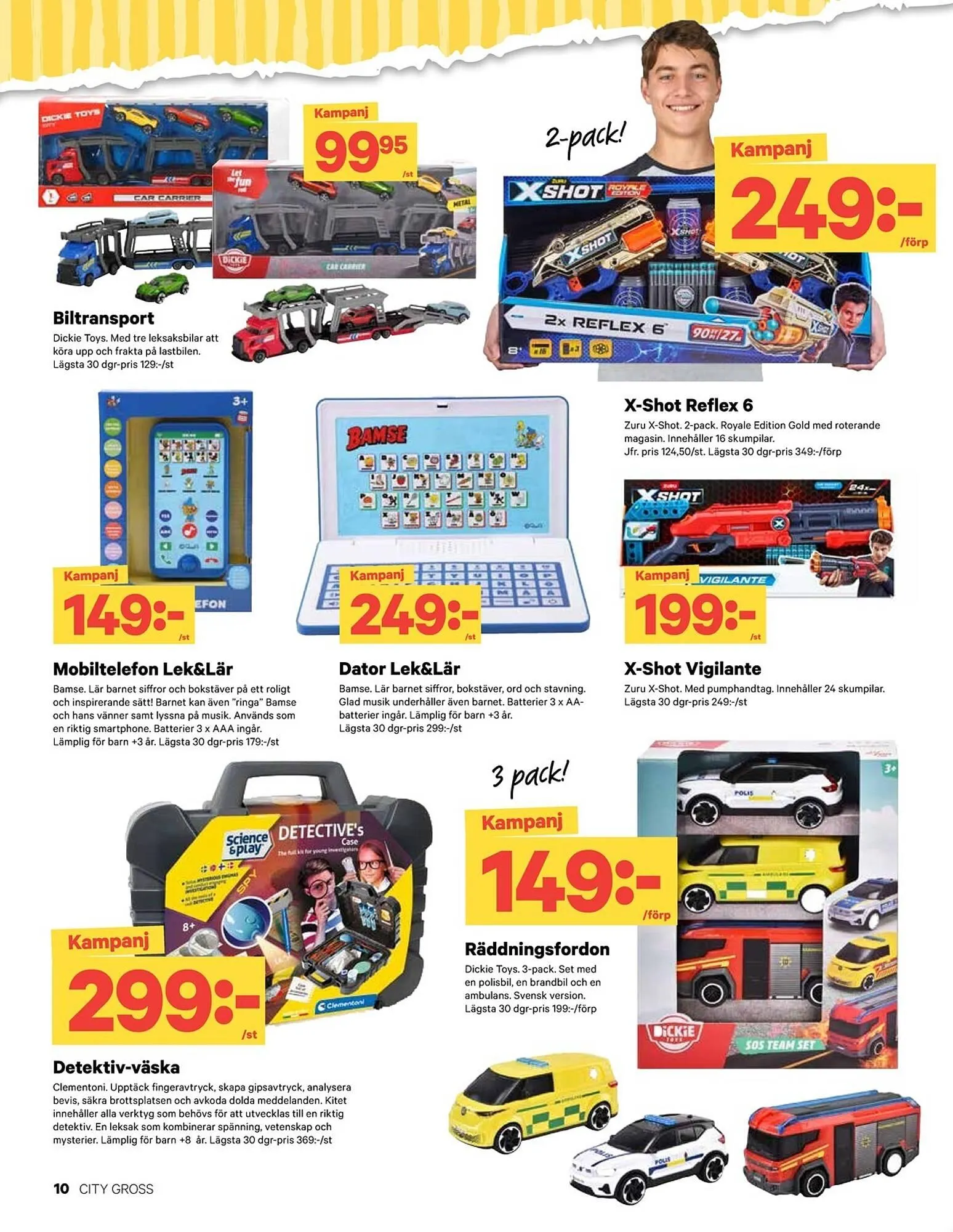 City Gross reklamblad från 3 november till 30 november 2025 - Reklamblad sidor 10