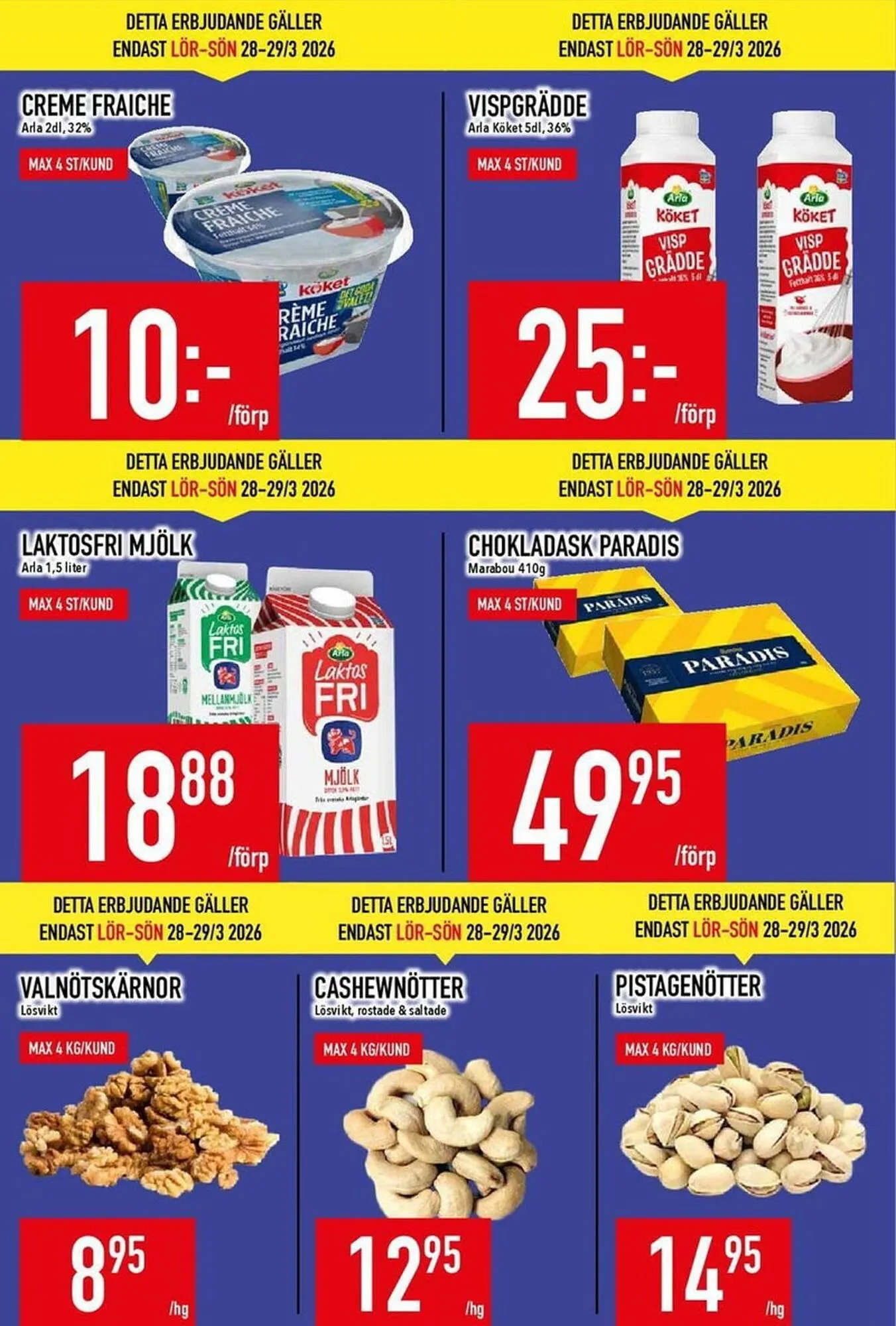 Matdax reklamblad från 23 mars till 29 mars 2026 - Reklamblad sidor 6