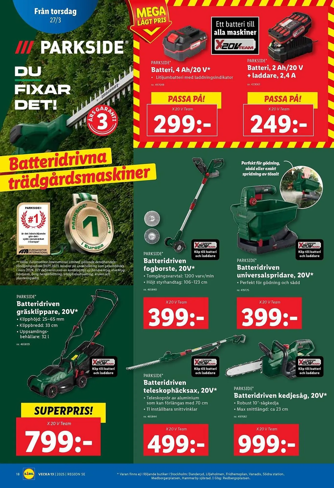 Lidl reklamblad från 24 mars till 30 mars 2025 - Reklamblad sidor 22