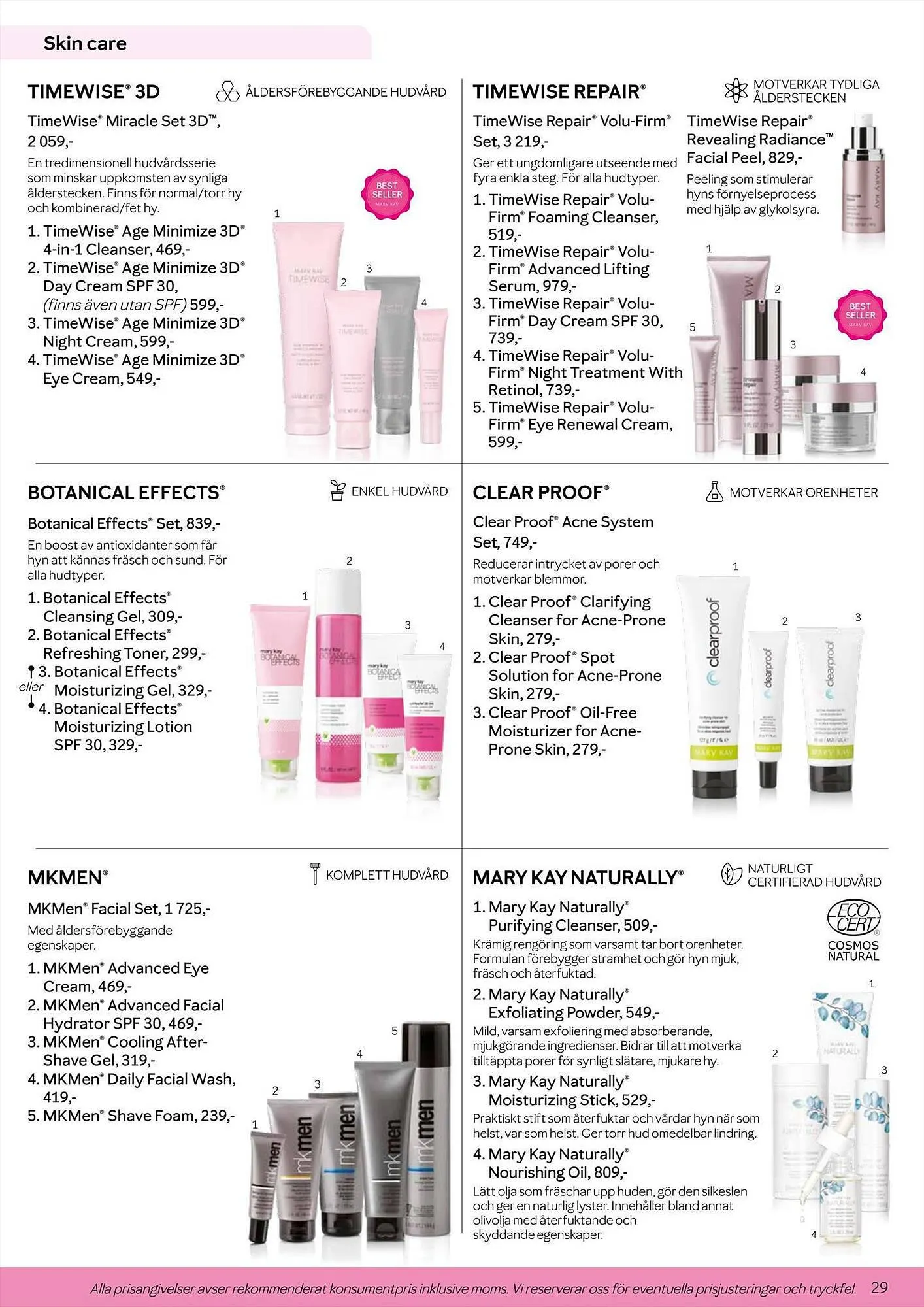 Mary Kay reklamblad från 31 maj till 23 september 2023 - Reklamblad sidor 29