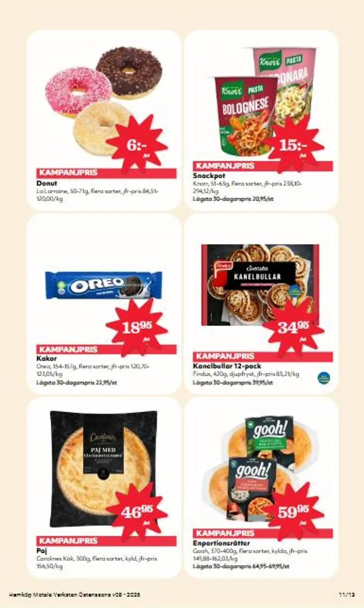 Östenssons reklamblad från 16 februari till 22 februari 2026 - Reklamblad sidor 11