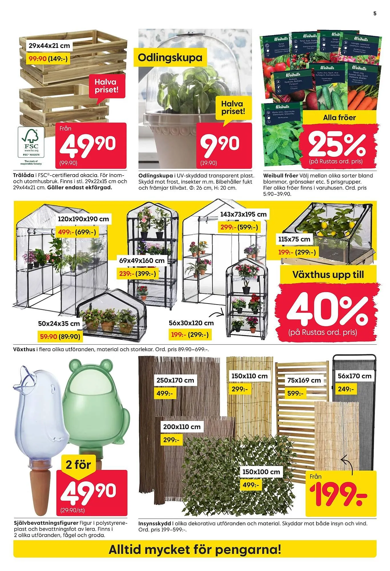 Rusta reklamblad från 12 maj till 17 maj 2025 - Reklamblad sidor 5