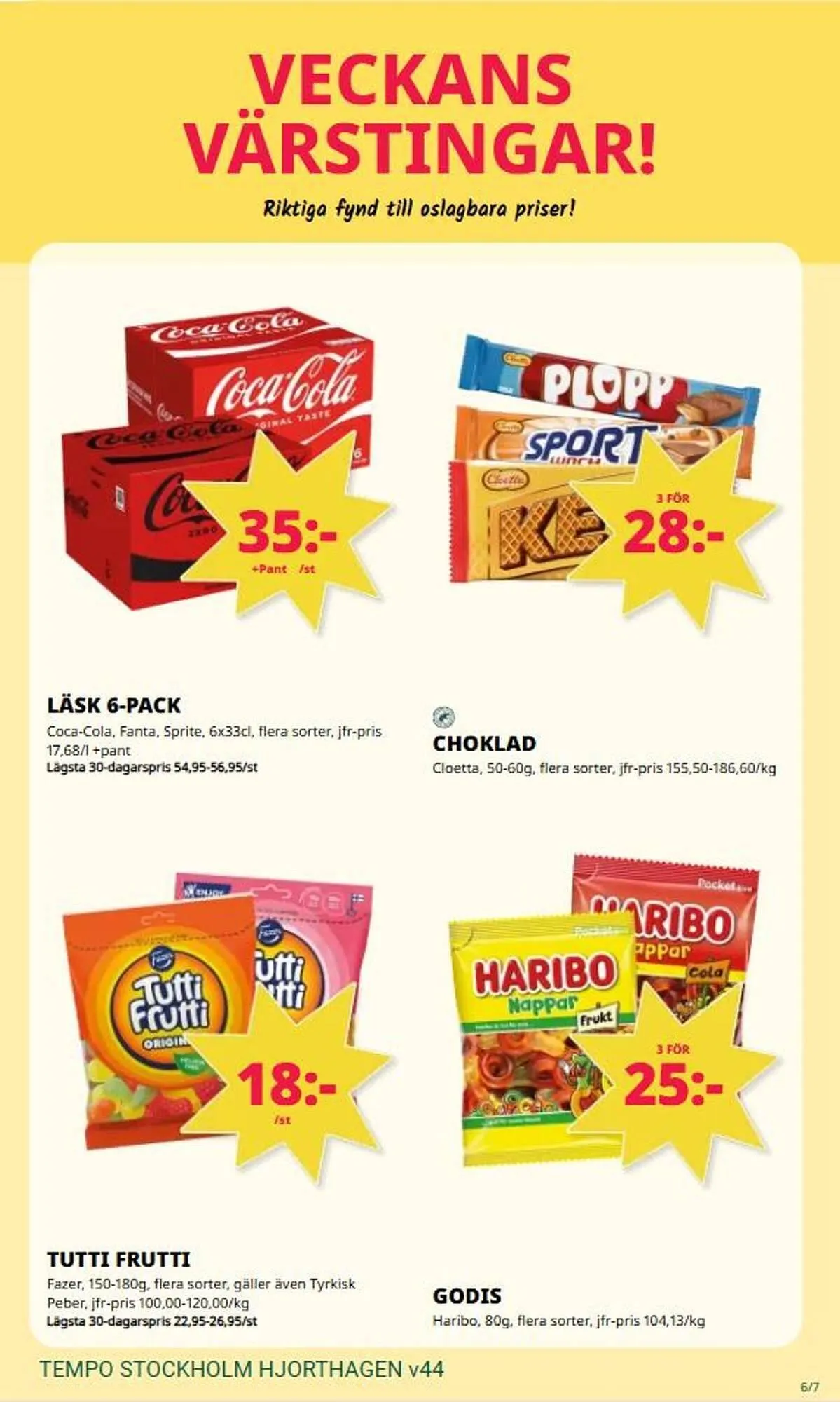 Tempo reklamblad från 27 oktober till 2 november 2025 - Reklamblad sidor 6