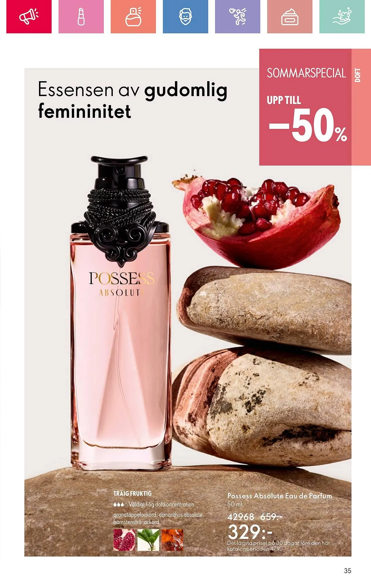 Oriflame reklamblad från 22 juni till 12 juli 2025 - Reklamblad sidor 35