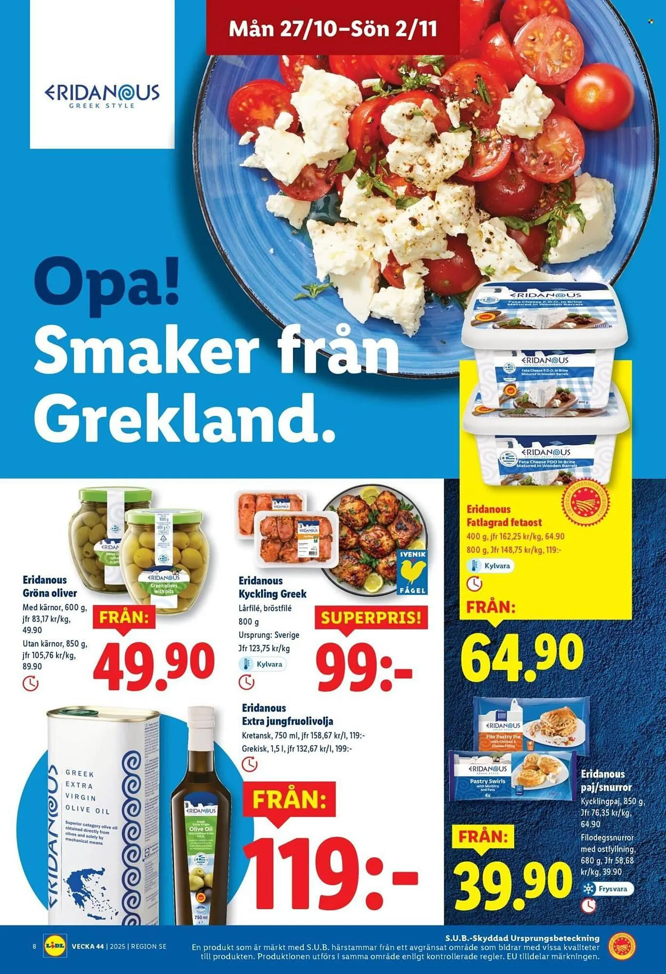 Lidl reklamblad från 27 oktober till 2 november 2025 - Reklamblad sidor 8