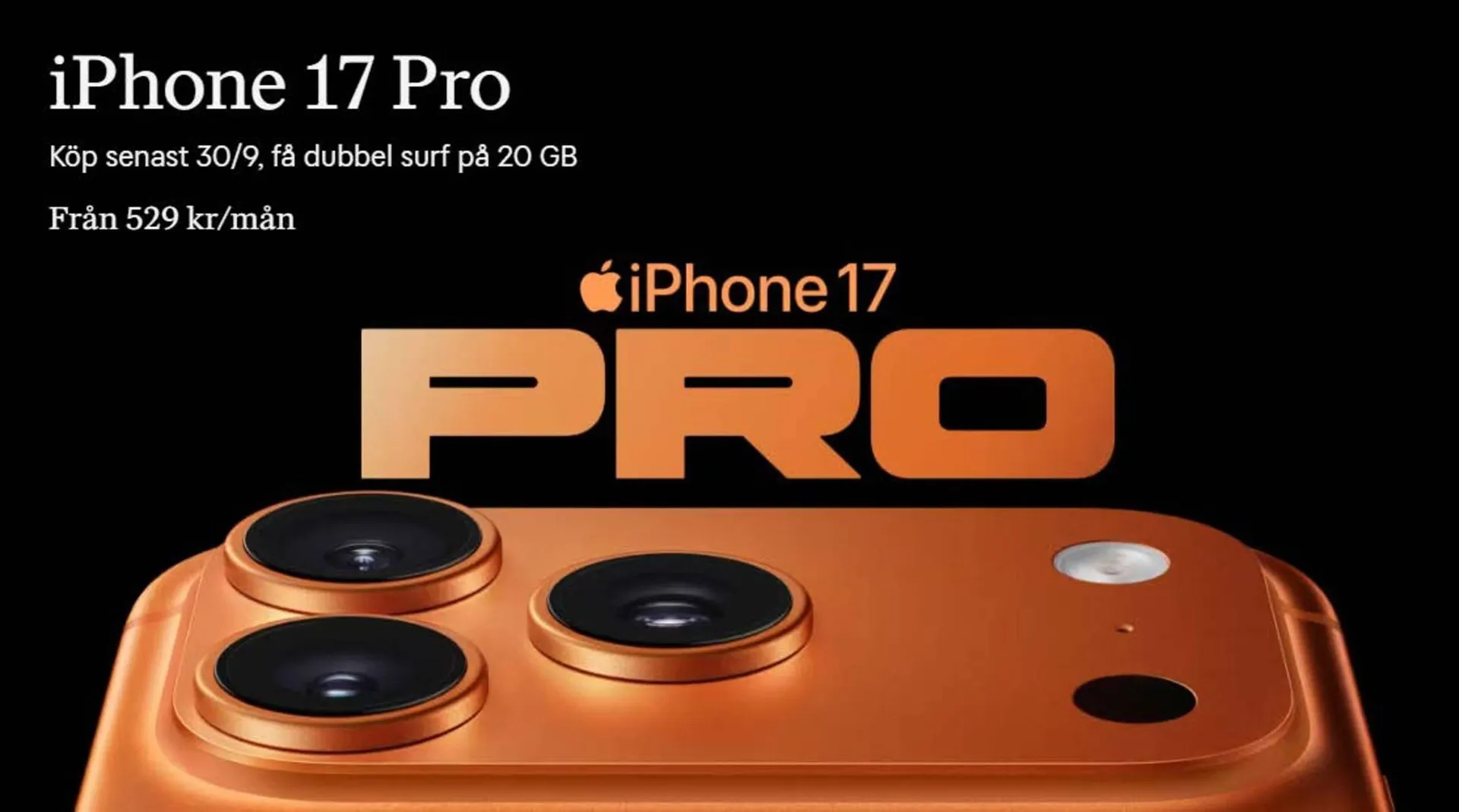 Tele2 reklamblad från 30 september till 13 oktober 2025 - Reklamblad sidor 1