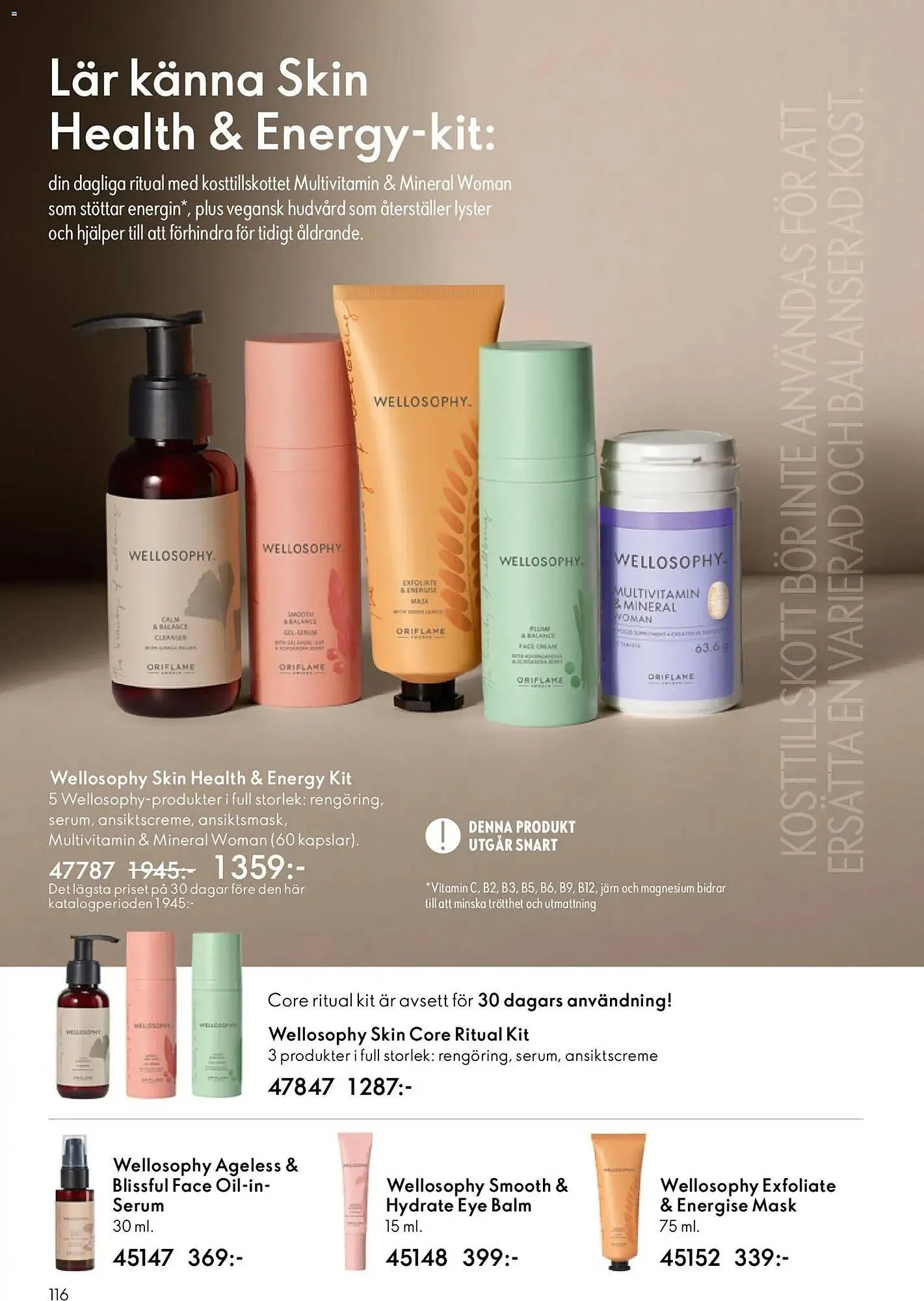 Oriflame reklamblad från 22 april till 12 maj 2026 - Reklamblad sidor 116