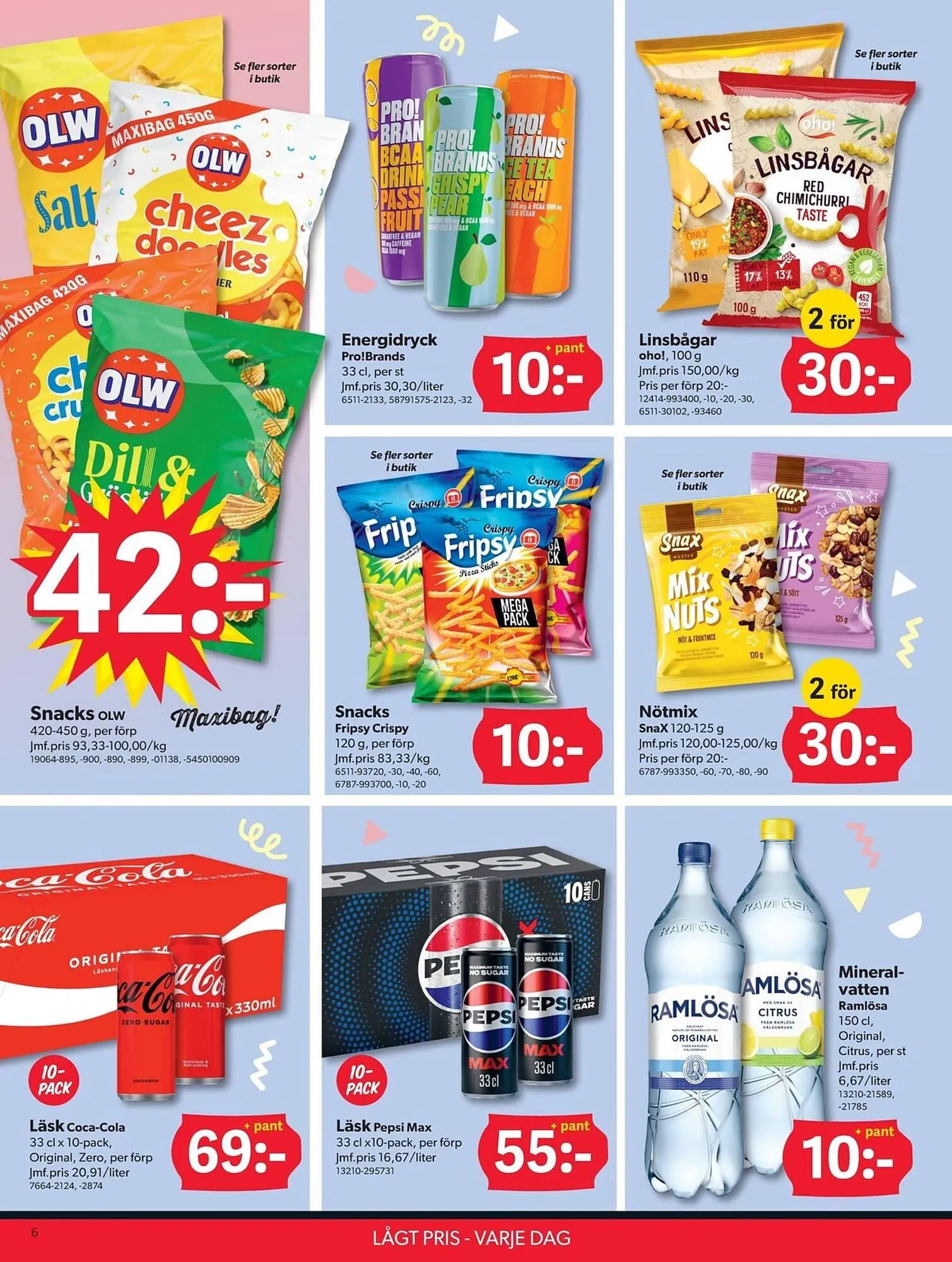 DollarStore reklamblad från 28 juli till 10 augusti 2025 - Reklamblad sidor 6