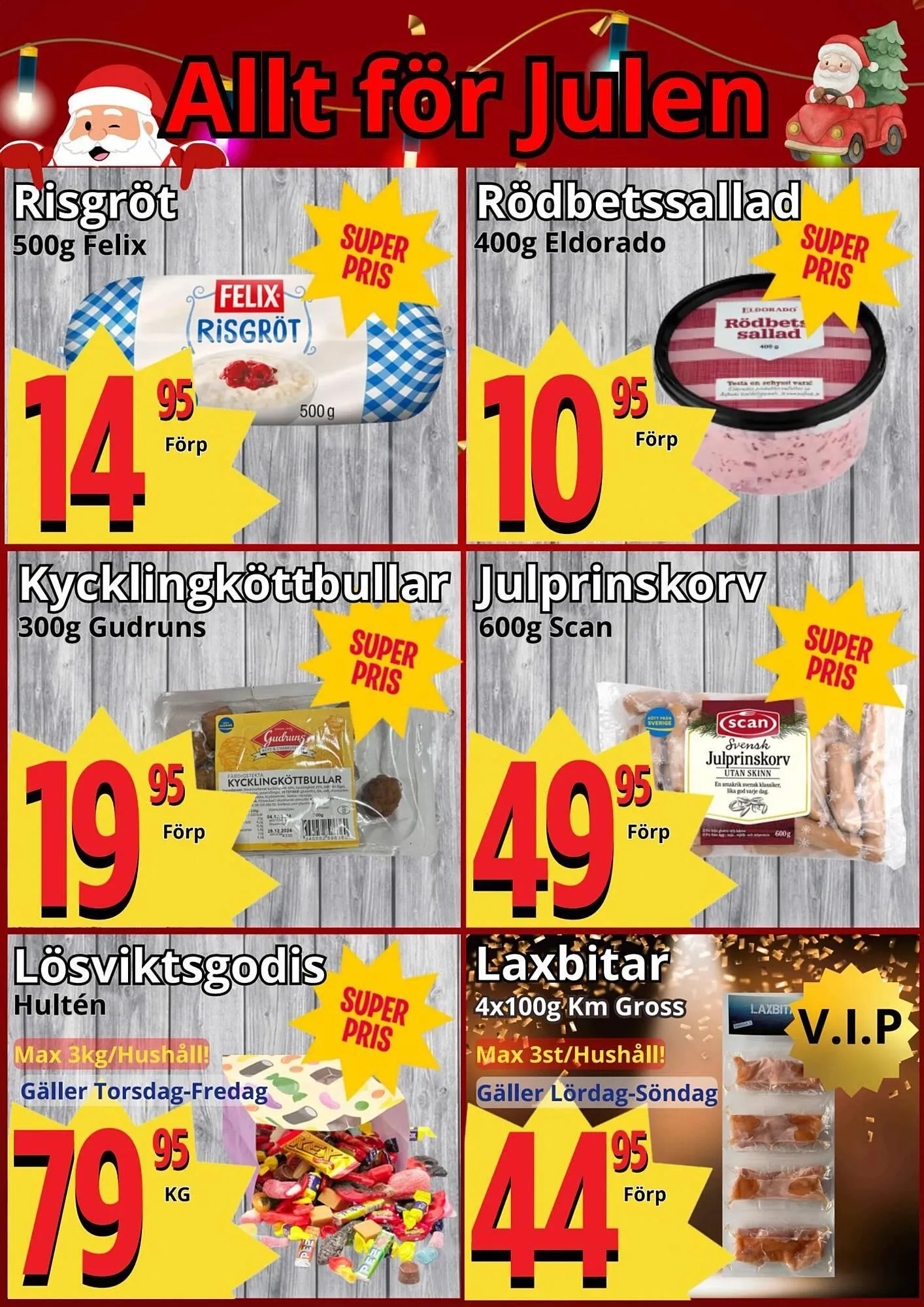 Supergrossen reklamblad från 15 december till 22 december 2025 - Reklamblad sidor 4