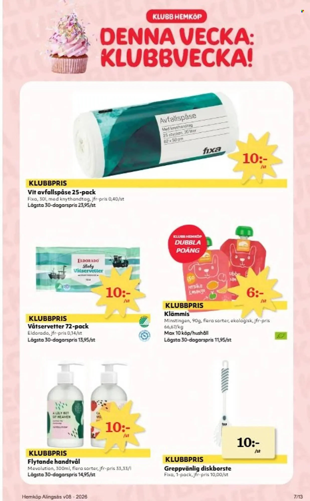 Hemköp reklamblad från 16 februari till 22 februari 2026 - Reklamblad sidor 7