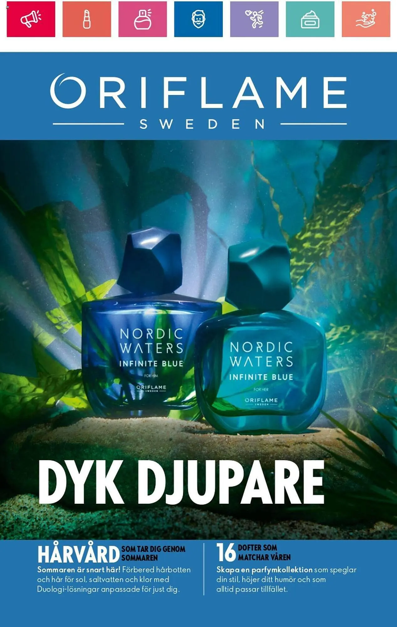 Oriflame reklamblad från 18 april till 8 maj 2024 - Reklamblad sidor
