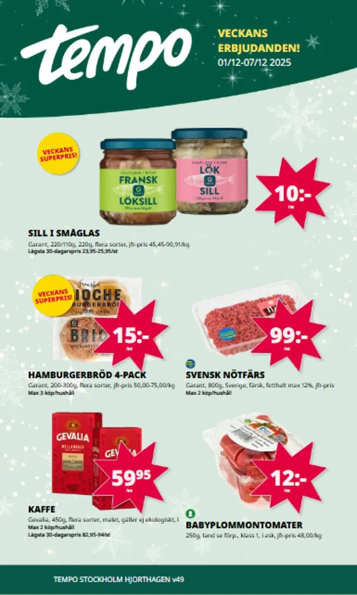 Tempo reklamblad - 1