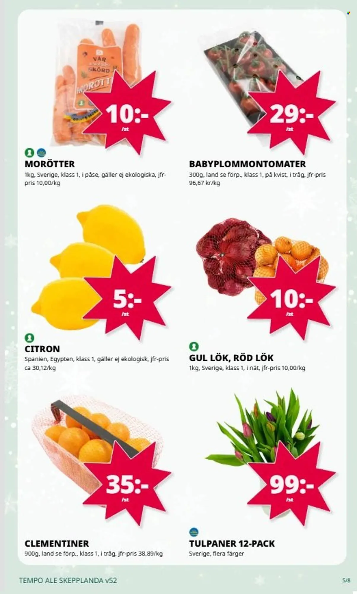 Tempo reklamblad från 22 december till 28 december 2025 - Reklamblad sidor 3