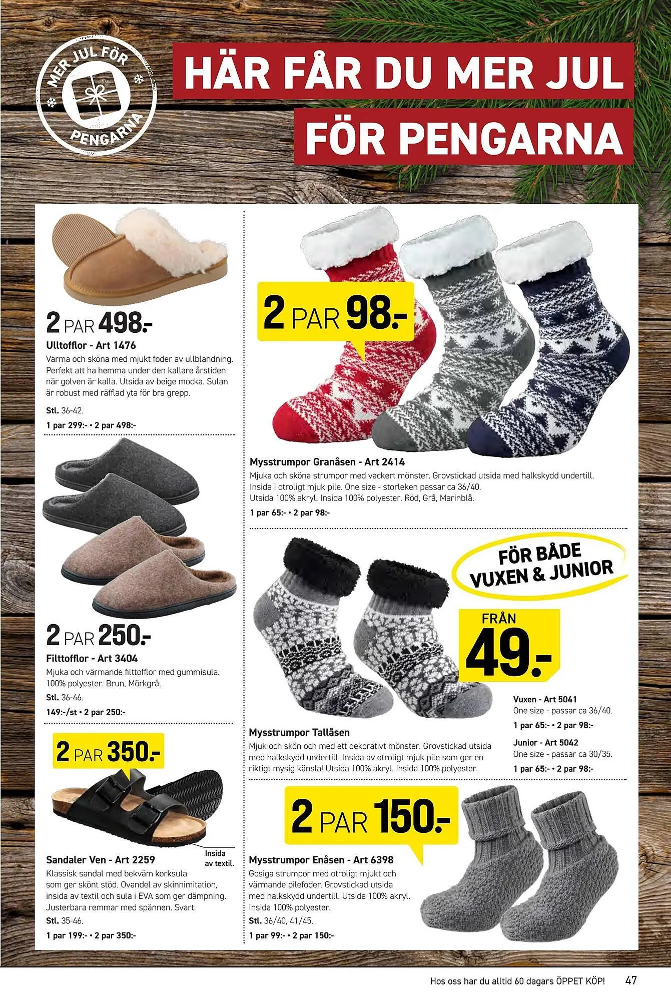 Engelsons reklamblad från 11 november till 25 december 2025 - Reklamblad sidor 47