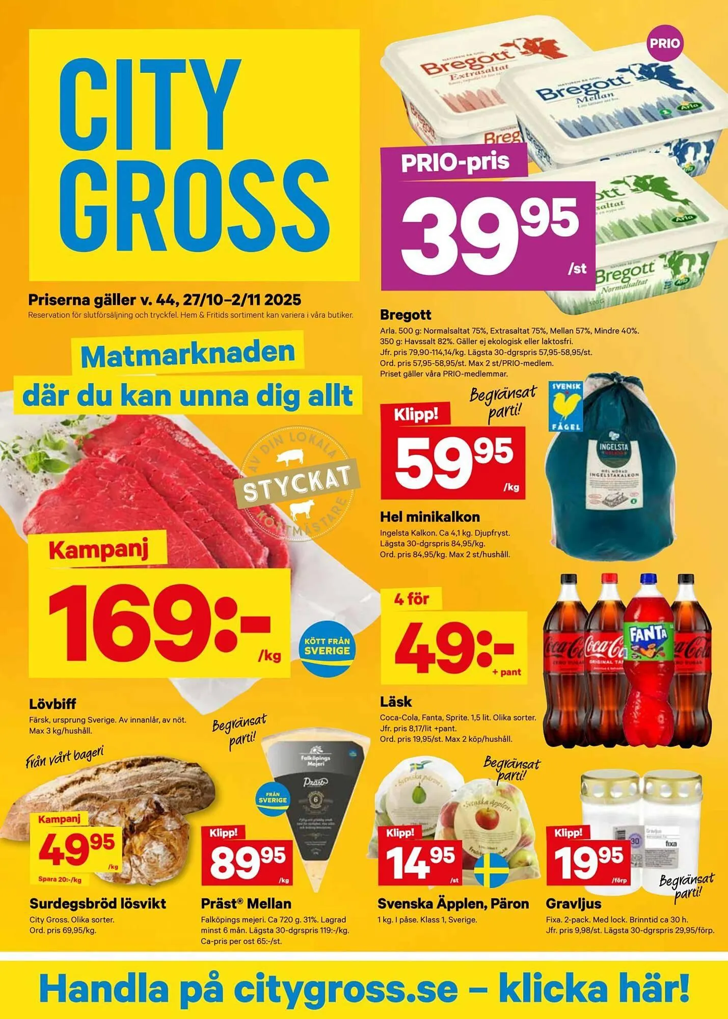 City Gross reklamblad - 1