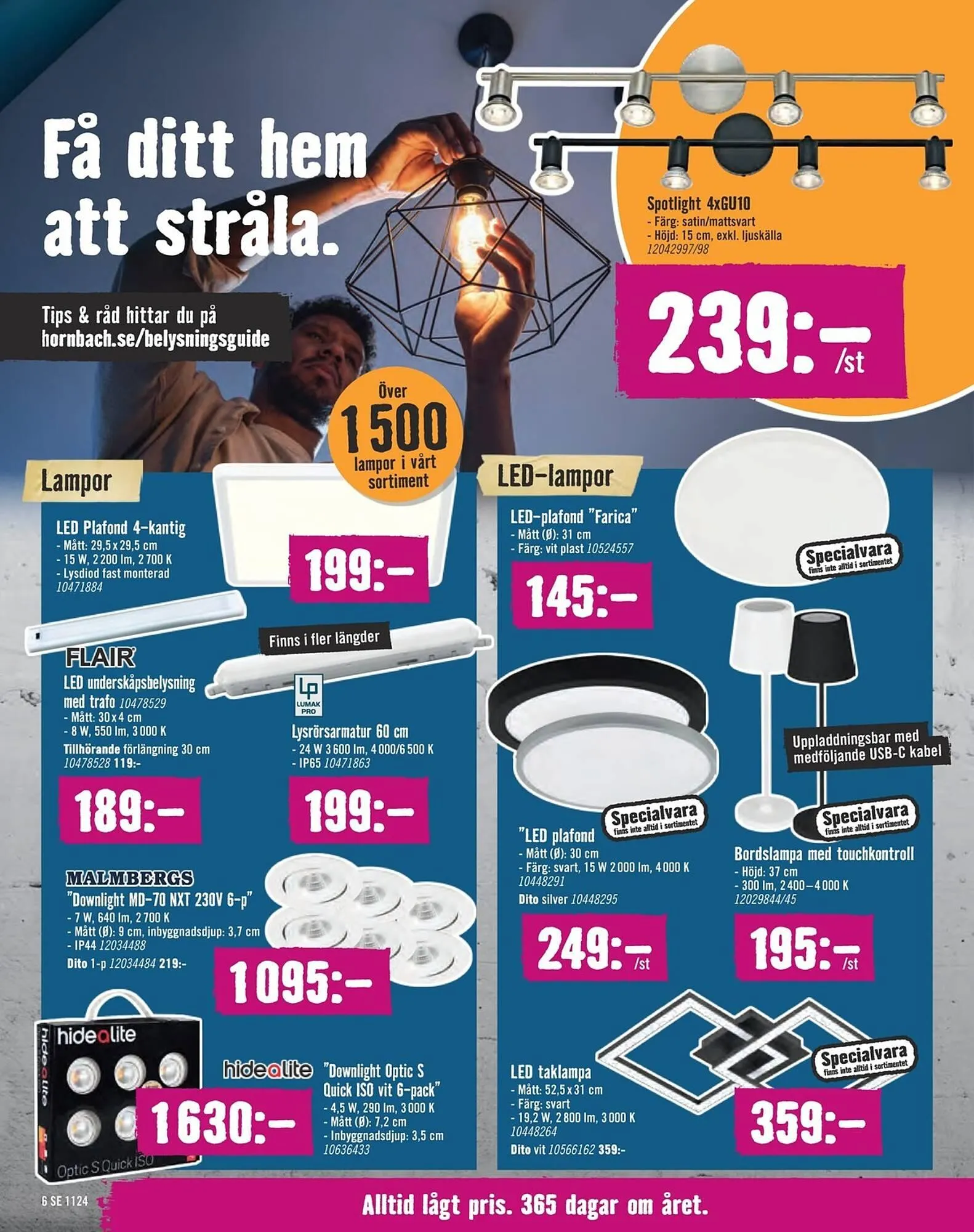 Hornbach reklamblad från 28 oktober till 23 november 2024 - Reklamblad sidor 6