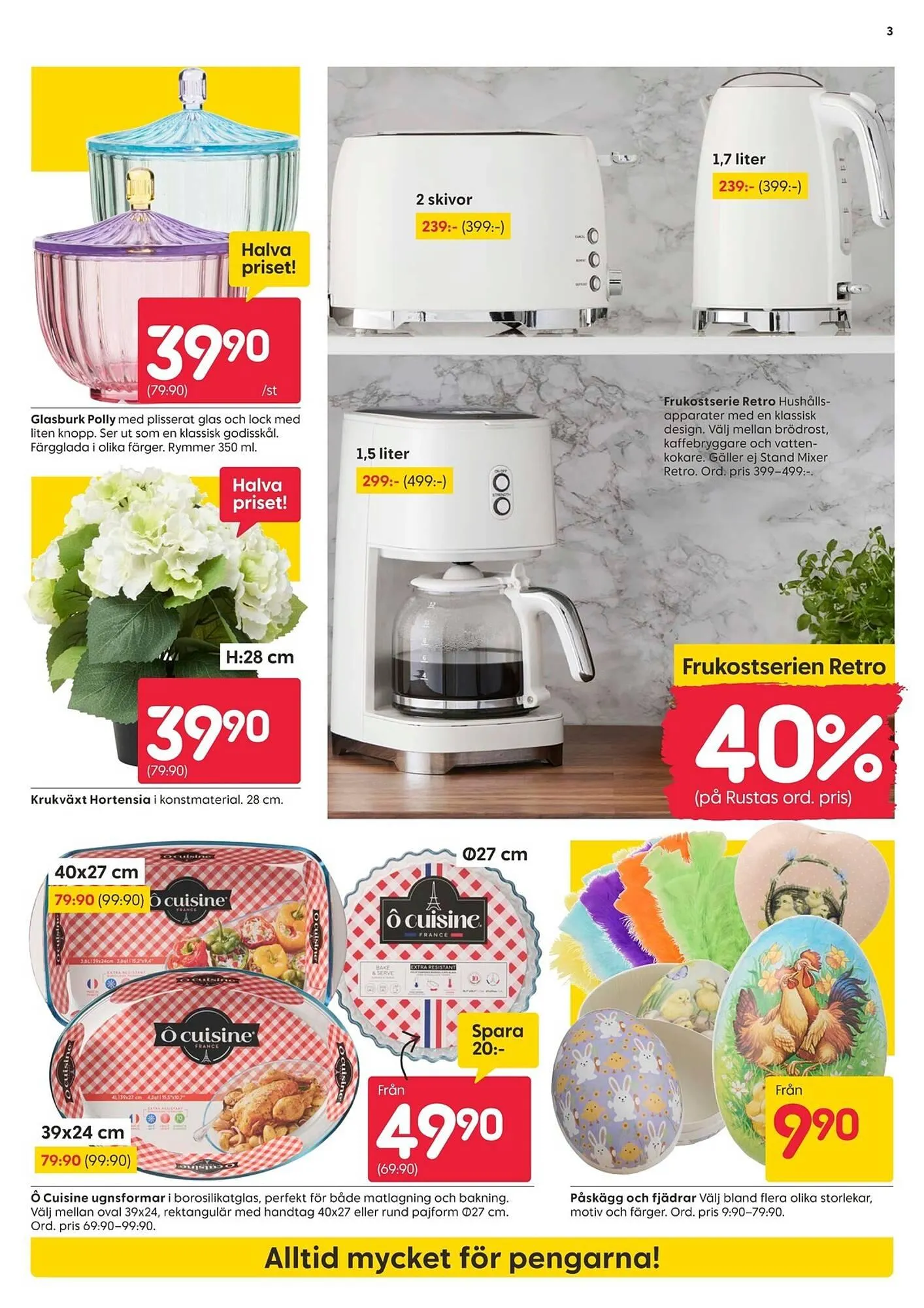 Rusta reklamblad från 30 mars till 6 april 2026 - Reklamblad sidor 3