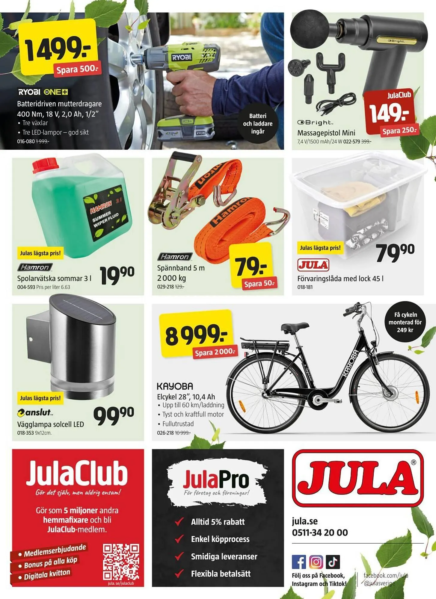 Jula reklamblad från 20 mars till 2 april 2025 - Reklamblad sidor 22