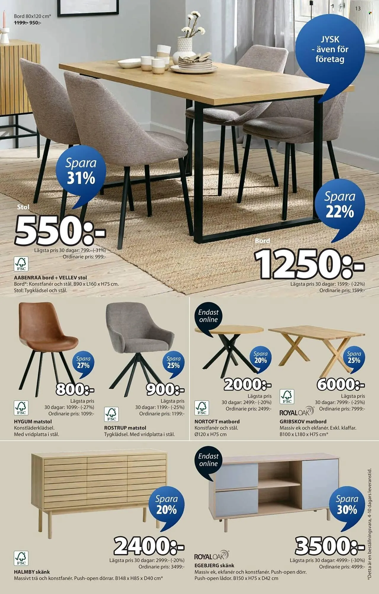 JYSK reklamblad från 18 augusti till 31 augusti 2025 - Reklamblad sidor 13