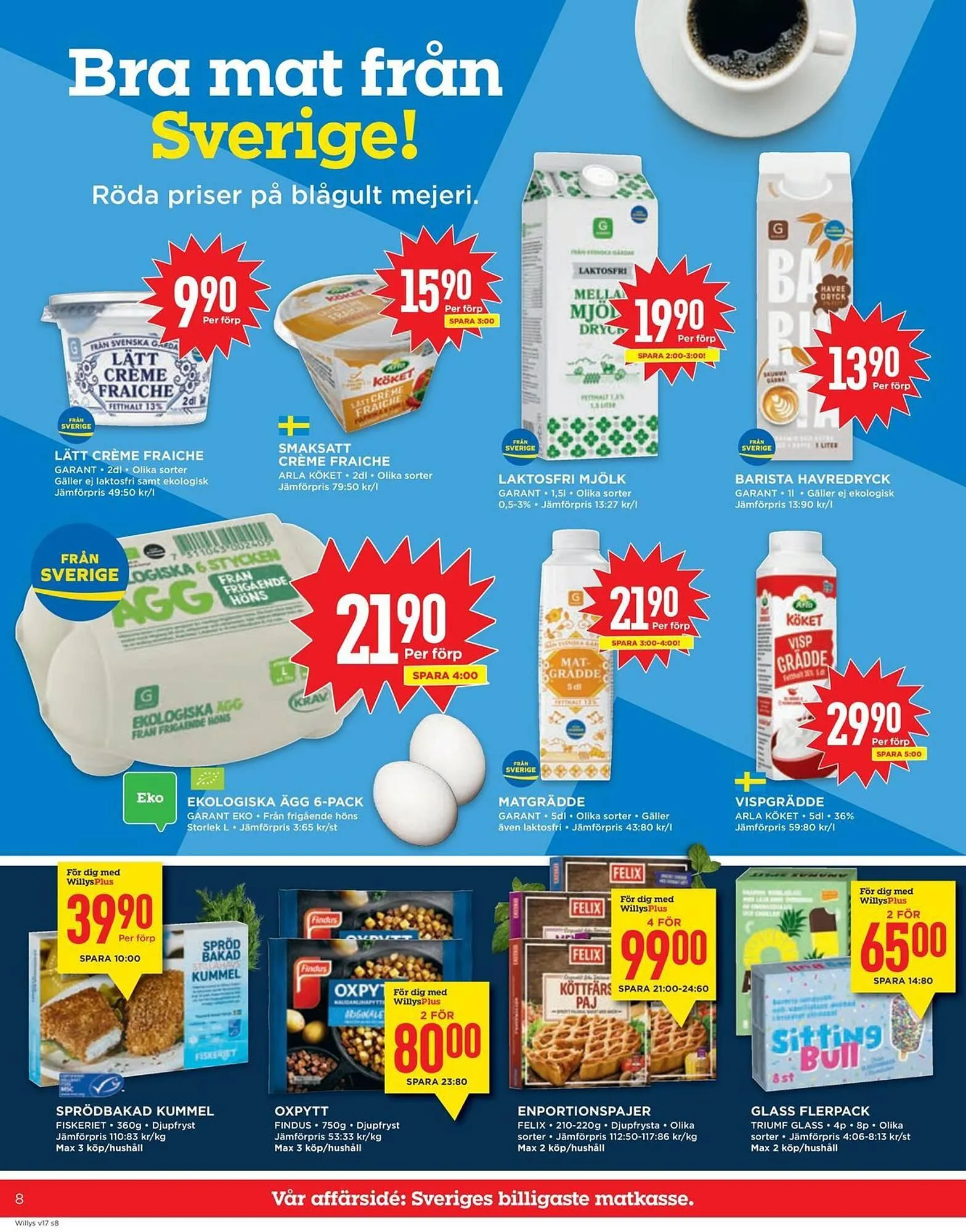 Willys reklamblad från 17 april till 27 april 2025 - Reklamblad sidor 8