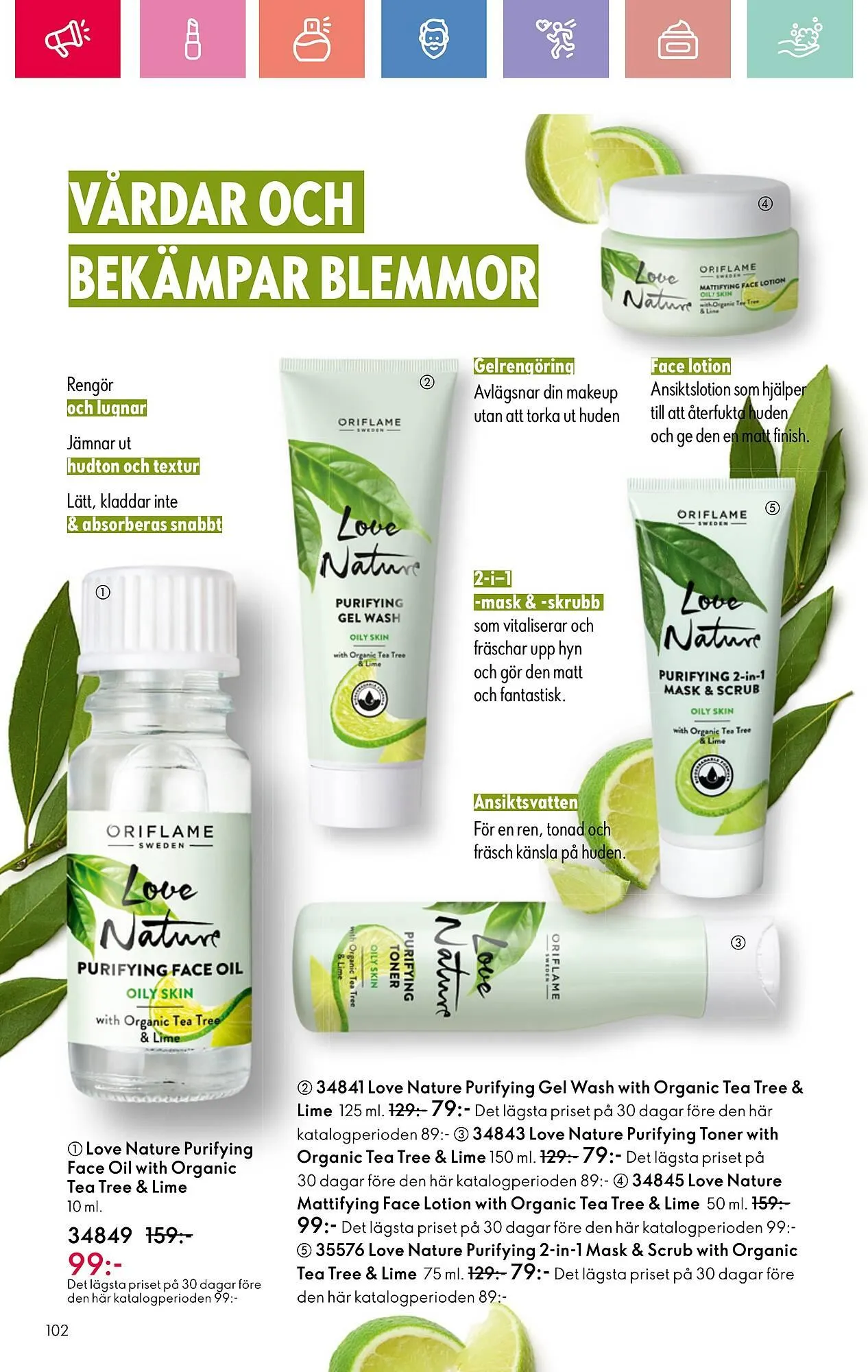 Oriflame reklamblad från 13 juli till 2 augusti 2025 - Reklamblad sidor 102