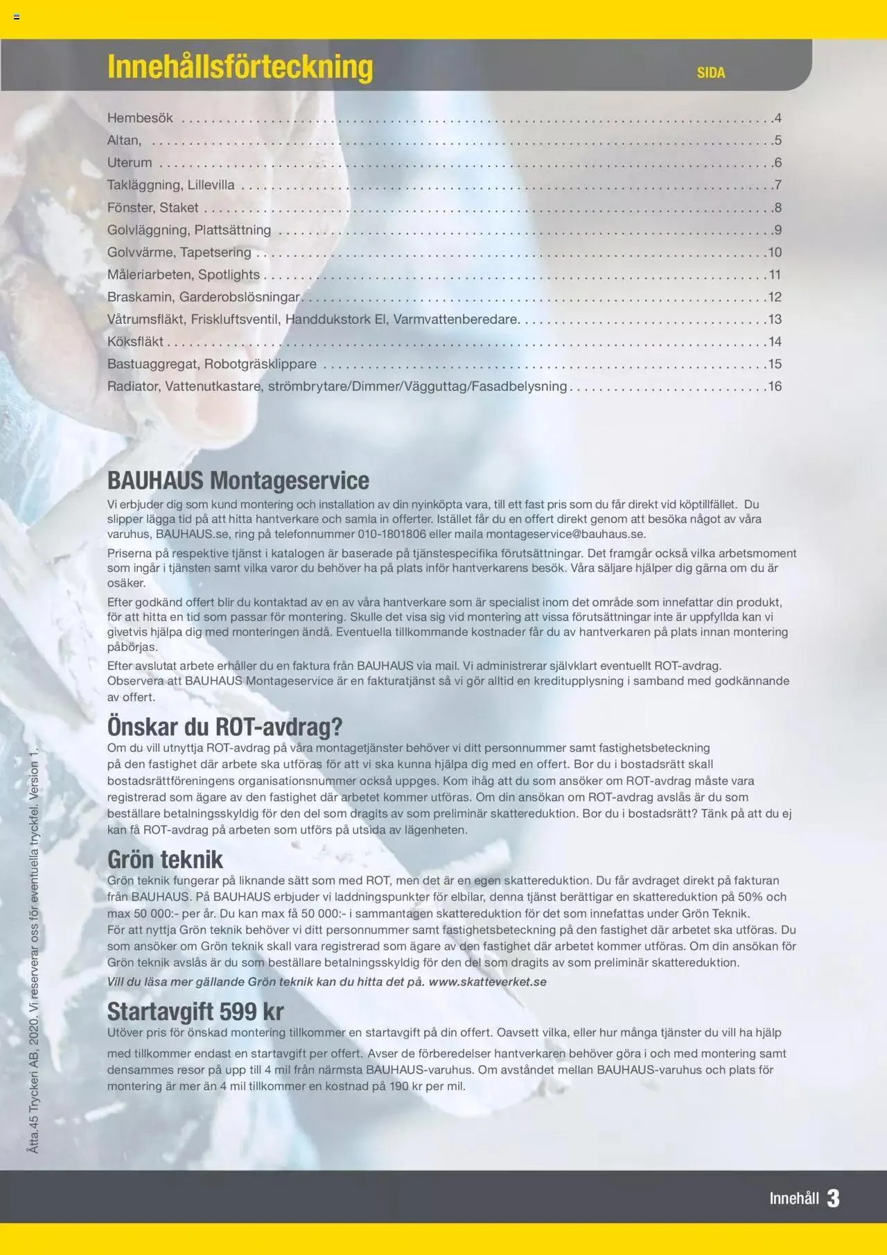 Bauhaus - Montageservice från 19 mars till 31 december 2023 - Reklamblad sidor 25