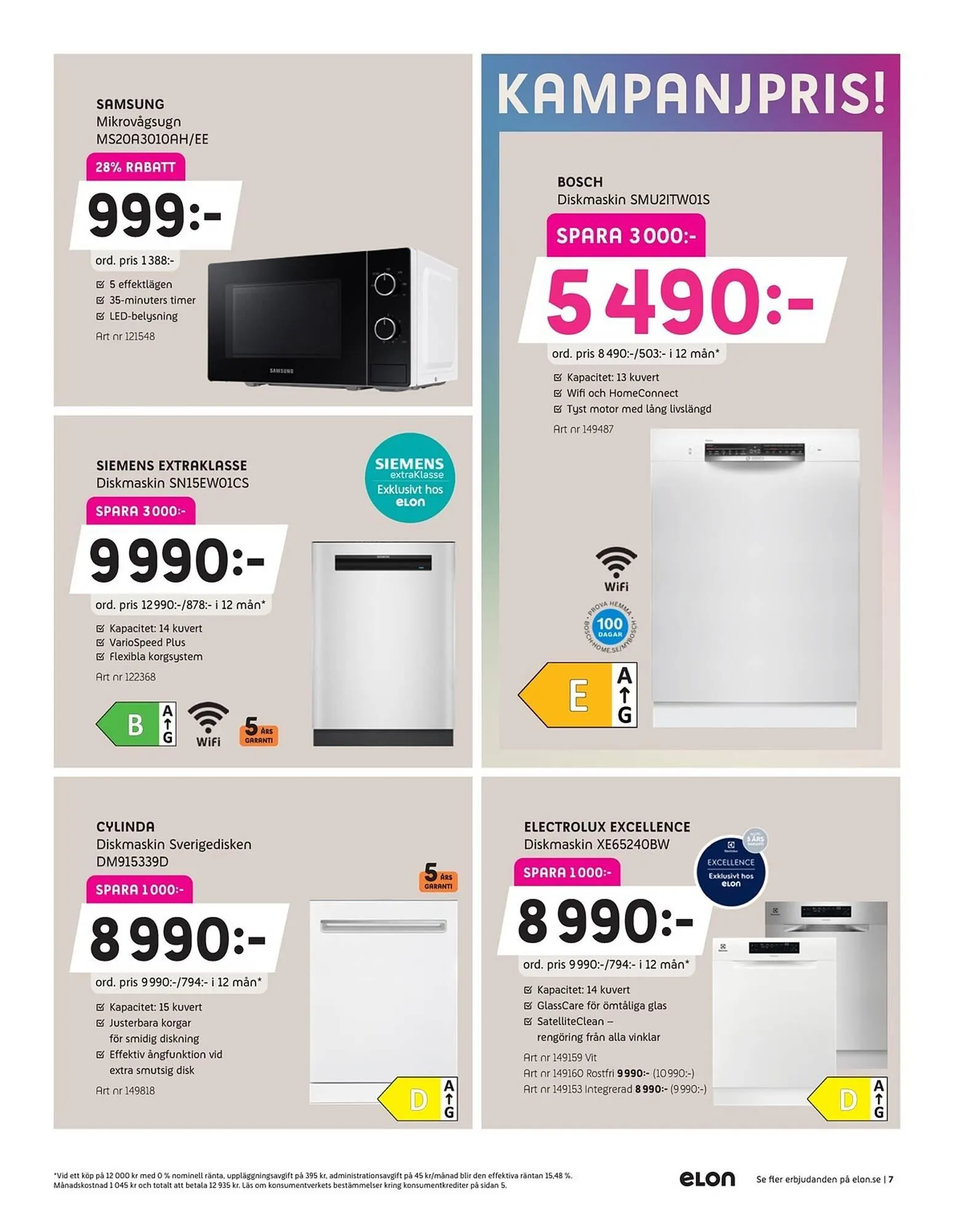 Elon reklamblad från 18 augusti till 7 september 2025 - Reklamblad sidor 7