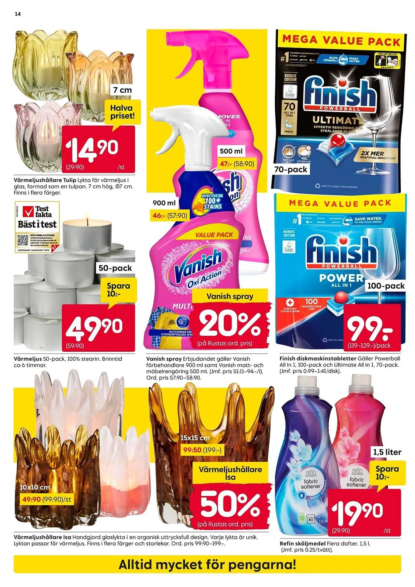 Rusta reklamblad från 23 februari till 1 mars 2026 - Reklamblad sidor 14