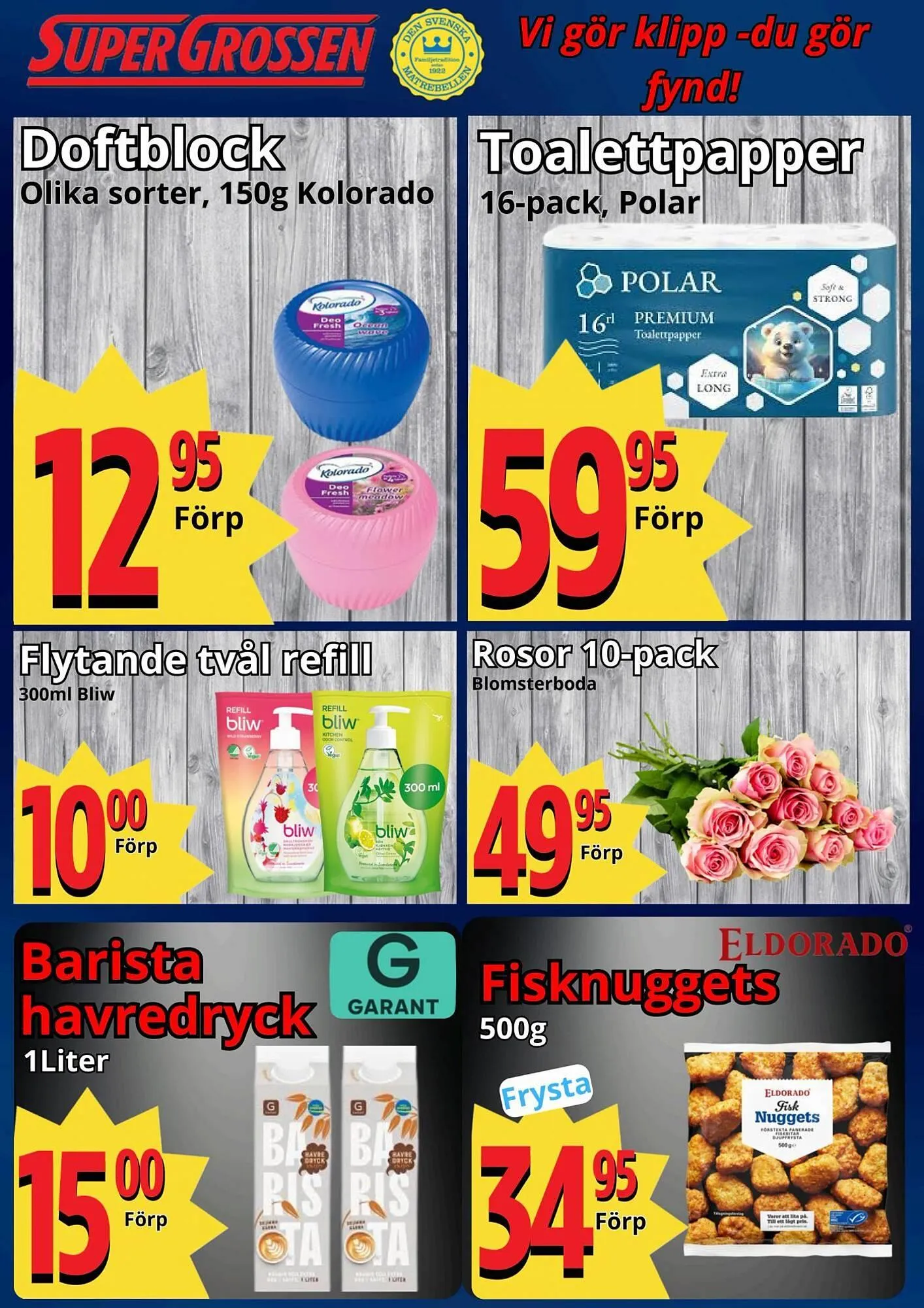 Supergrossen reklamblad från 17 november till 23 november 2025 - Reklamblad sidor 12