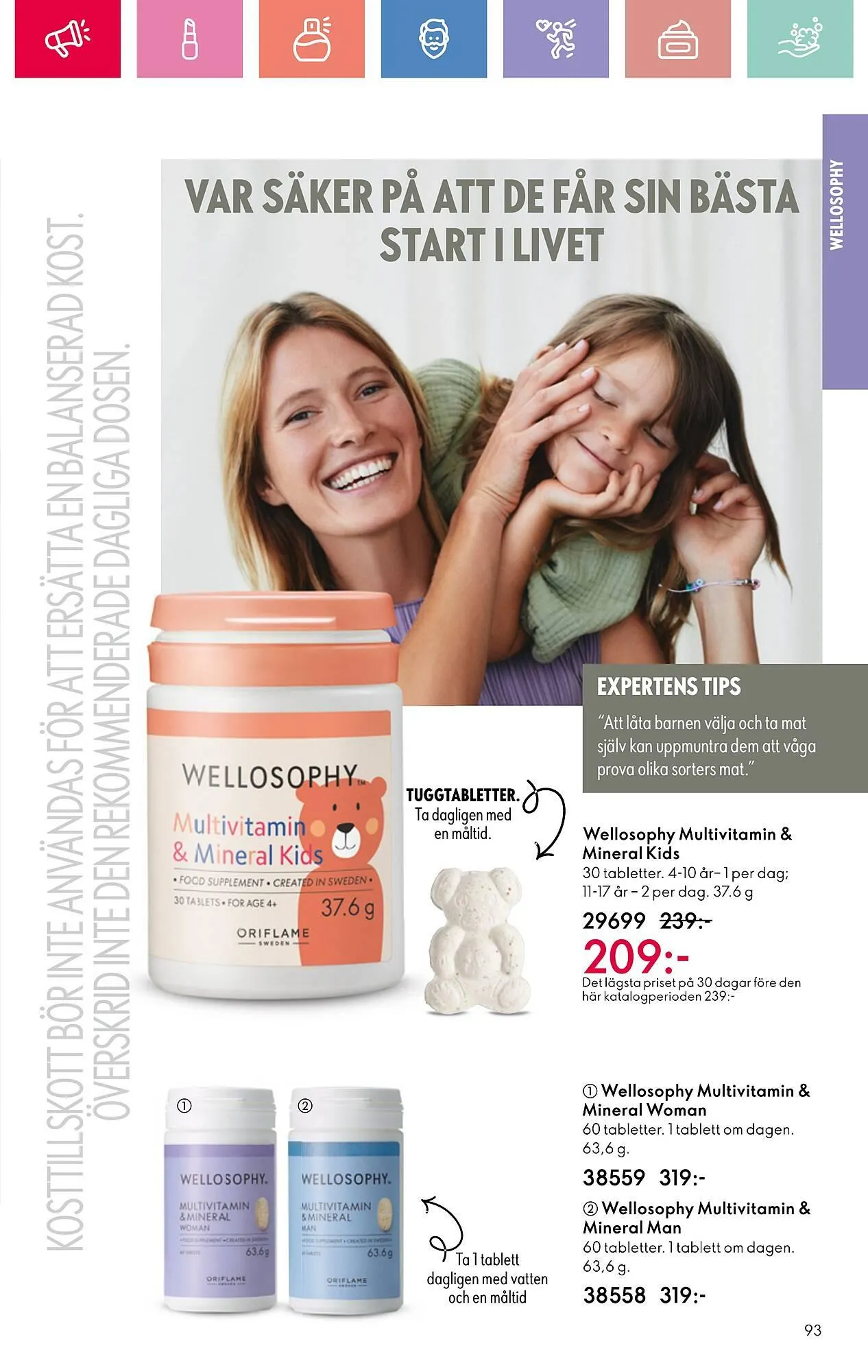 Oriflame reklamblad från 13 juli till 2 augusti 2025 - Reklamblad sidor 93