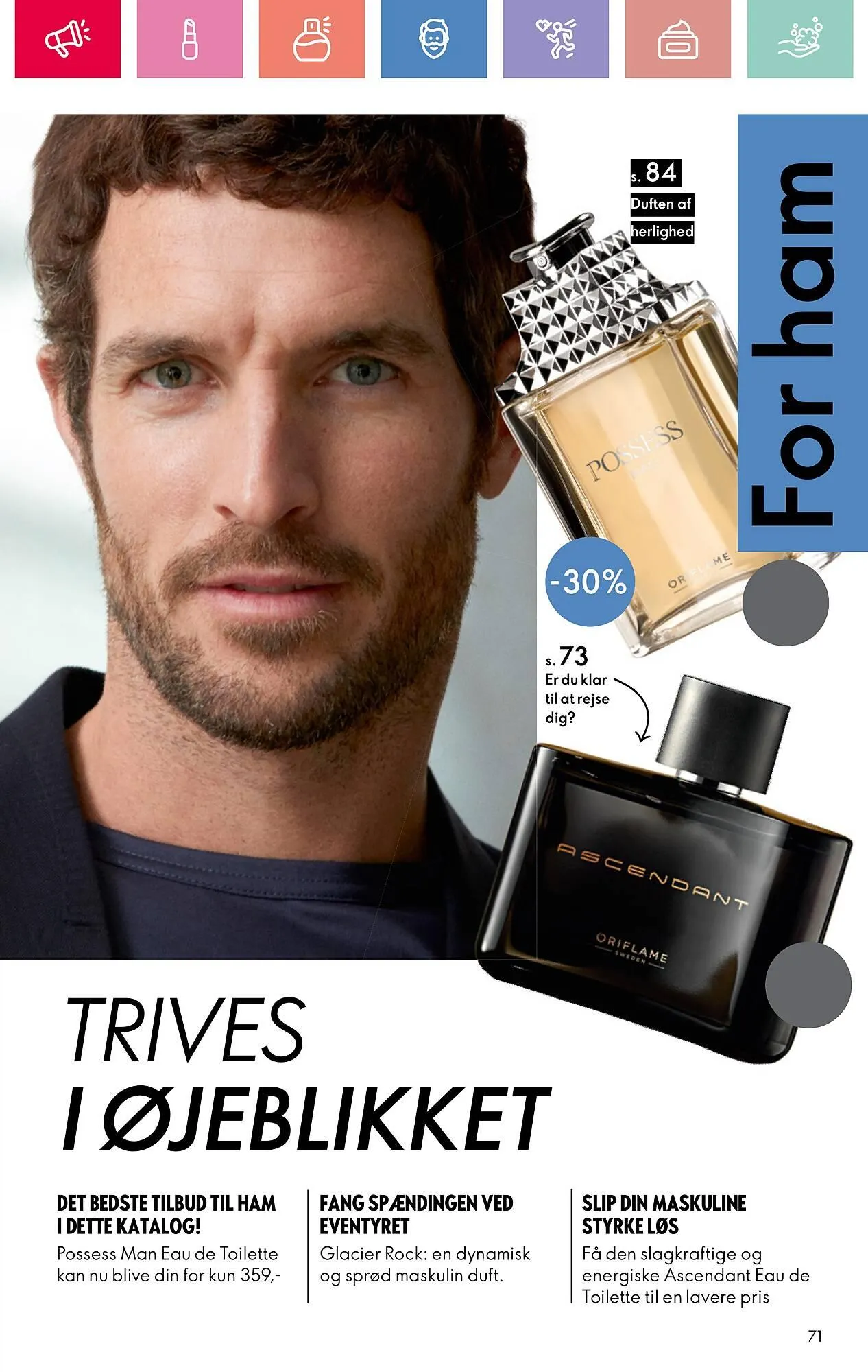 Oriflame reklamblad från 30 mars till 19 april 2025 - Reklamblad sidor 71