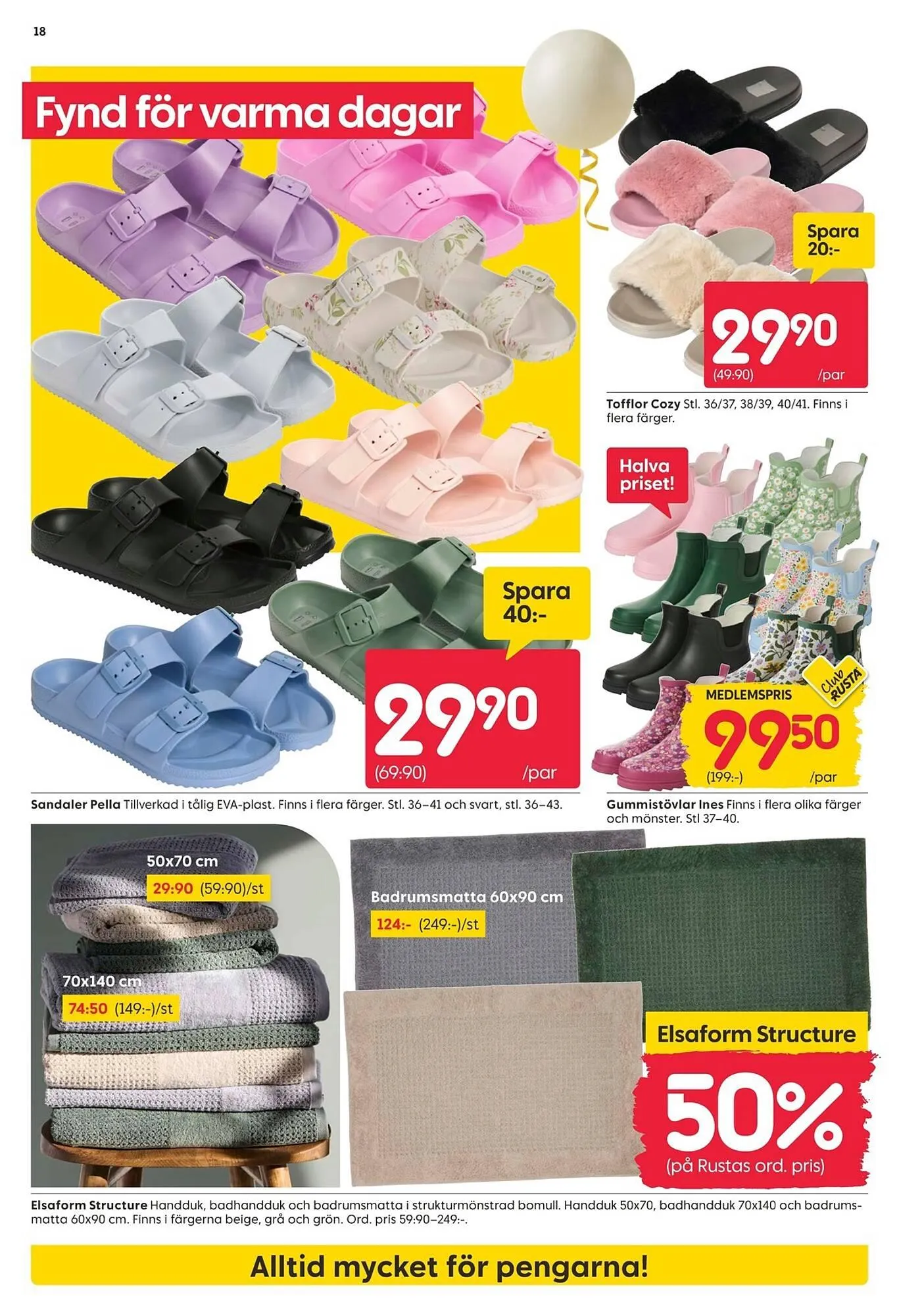 Rusta reklamblad från 27 april till 3 maj 2026 - Reklamblad sidor 18