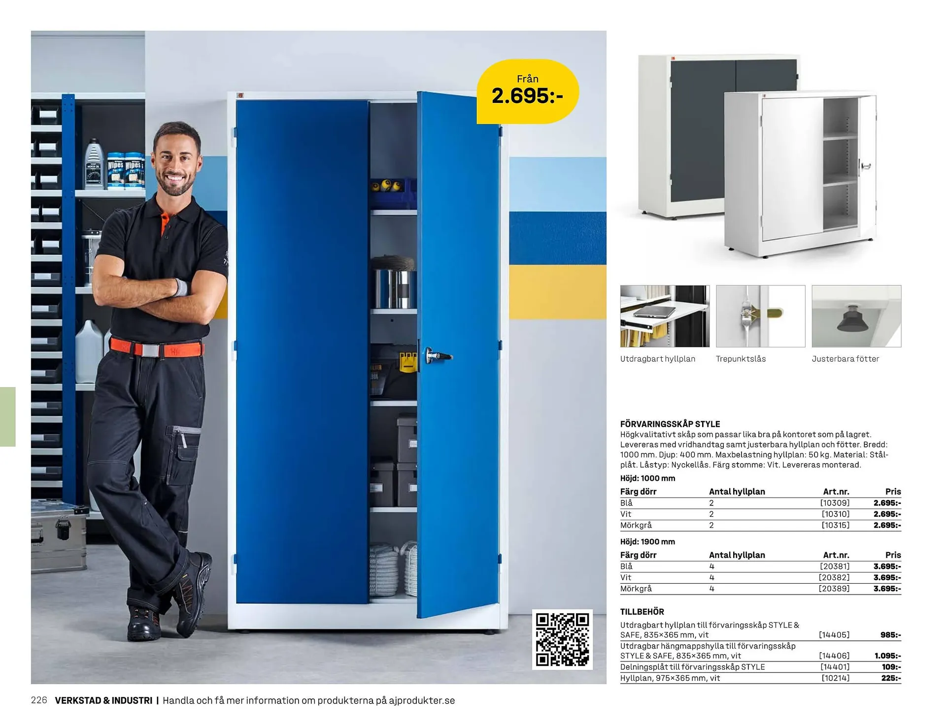 AJ Produkter reklamblad från 1 januari till 31 december 2025 - Reklamblad sidor 226