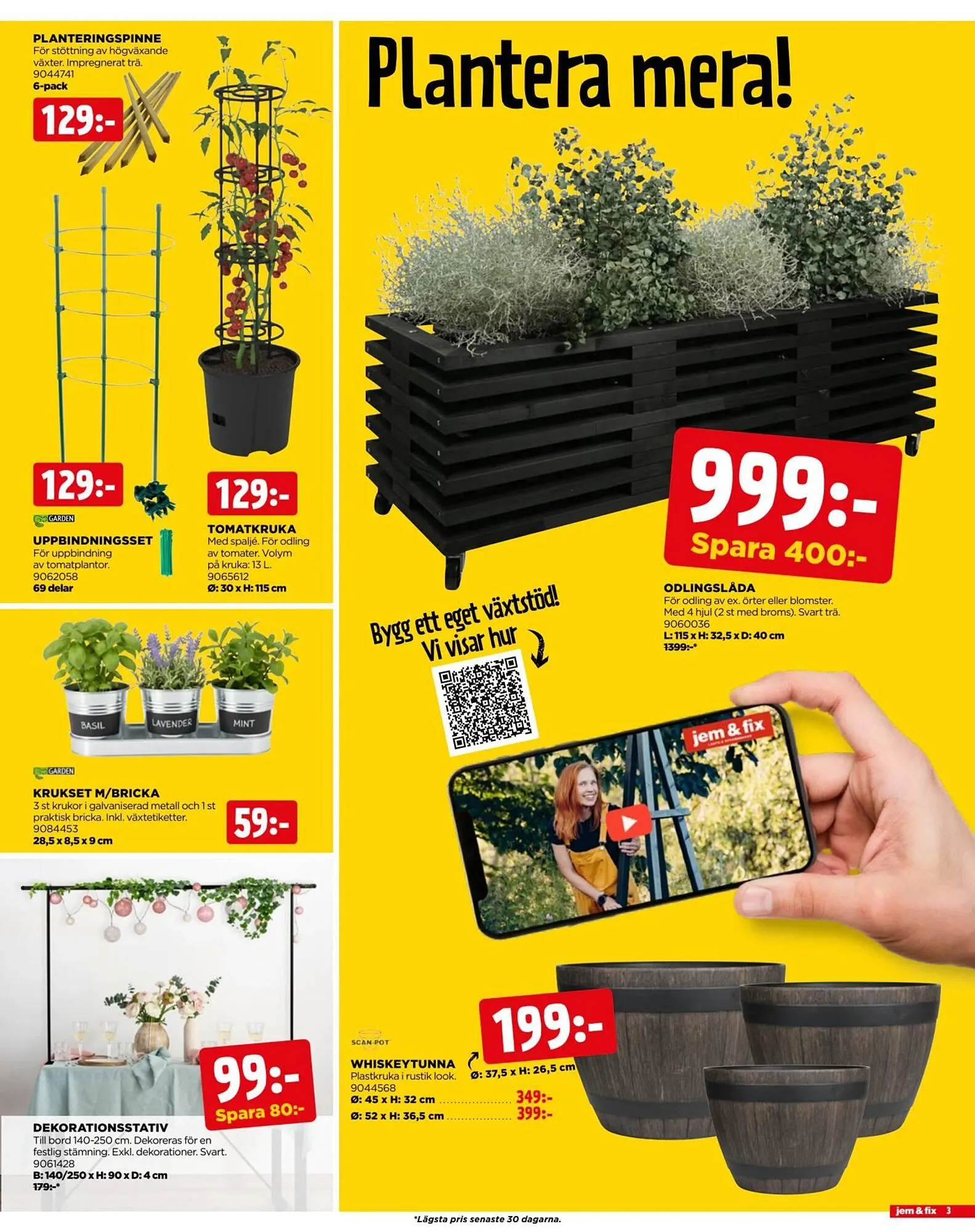 Jem&Fix reklamblad från 11 maj till 18 maj 2026 - Reklamblad sidor 3